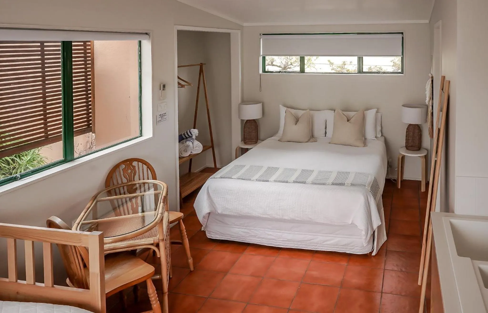 Bed in La Dolce Vita Whangamata