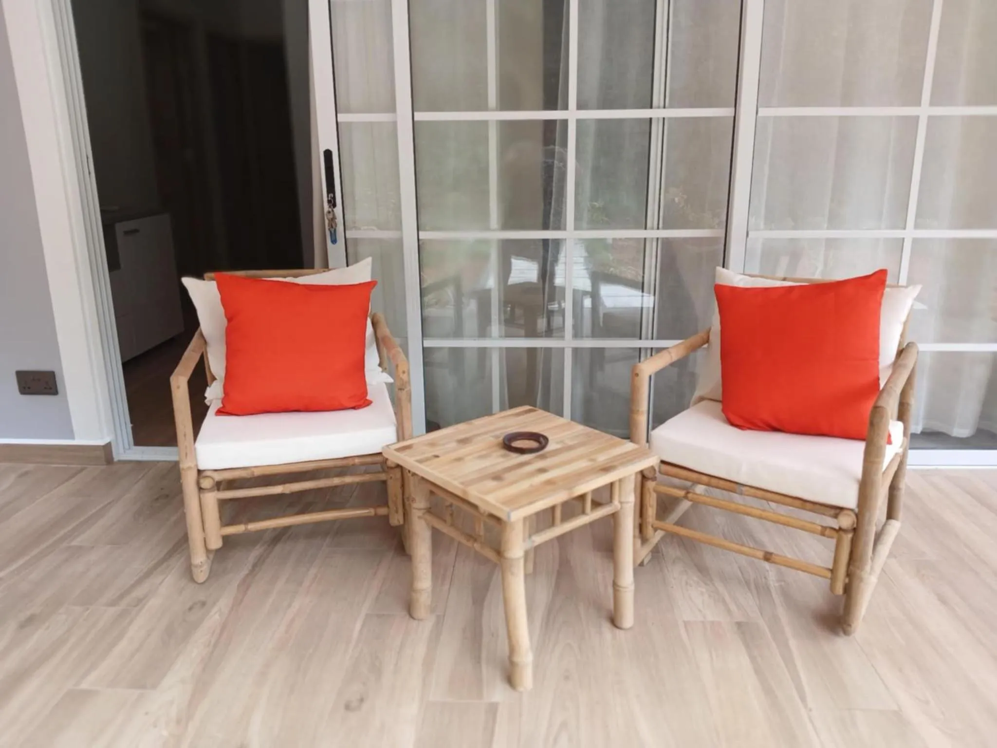 Patio in Mountain View Hotel