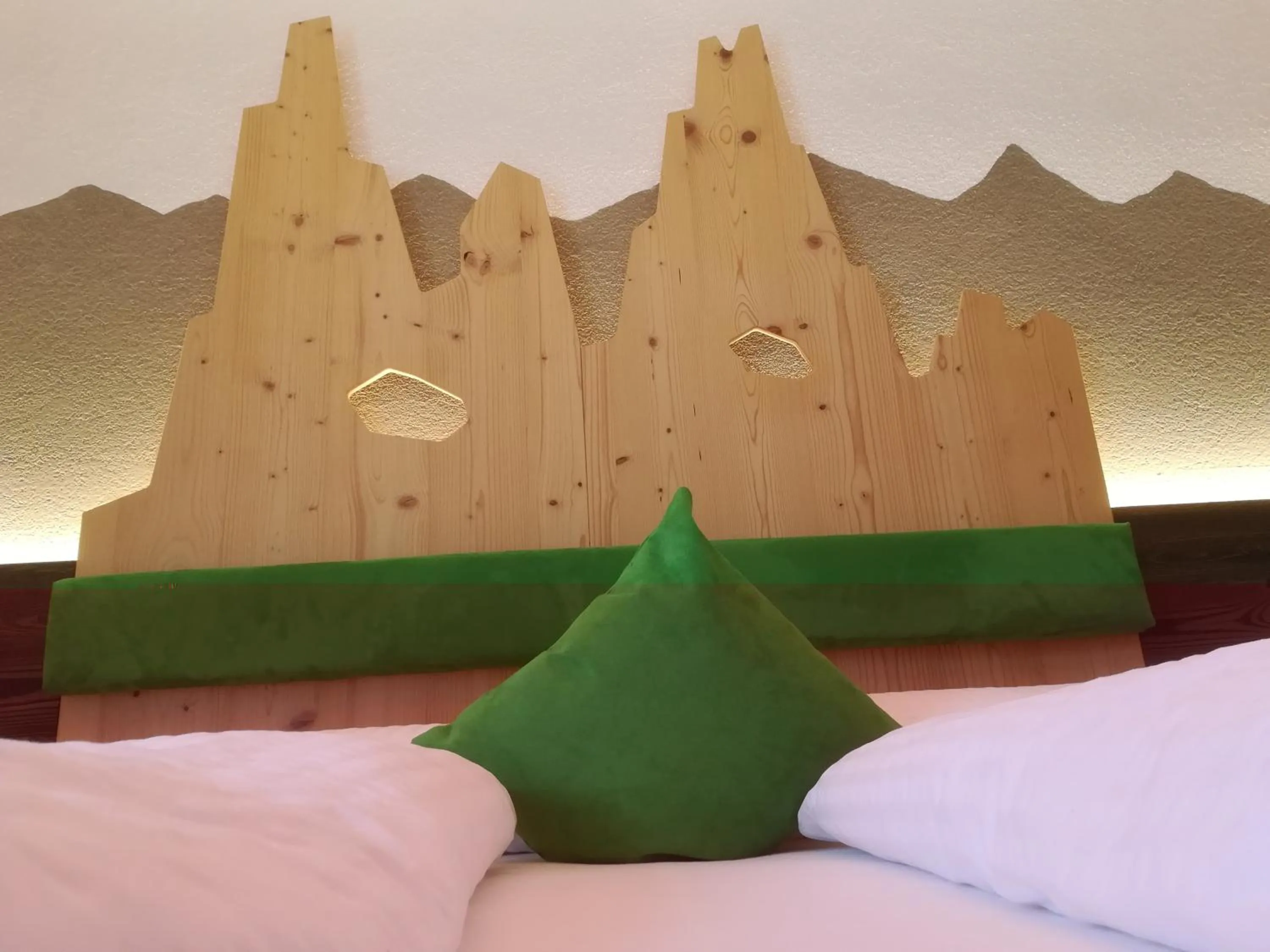 Decorative detail, Bed in Hotel L'Ideale