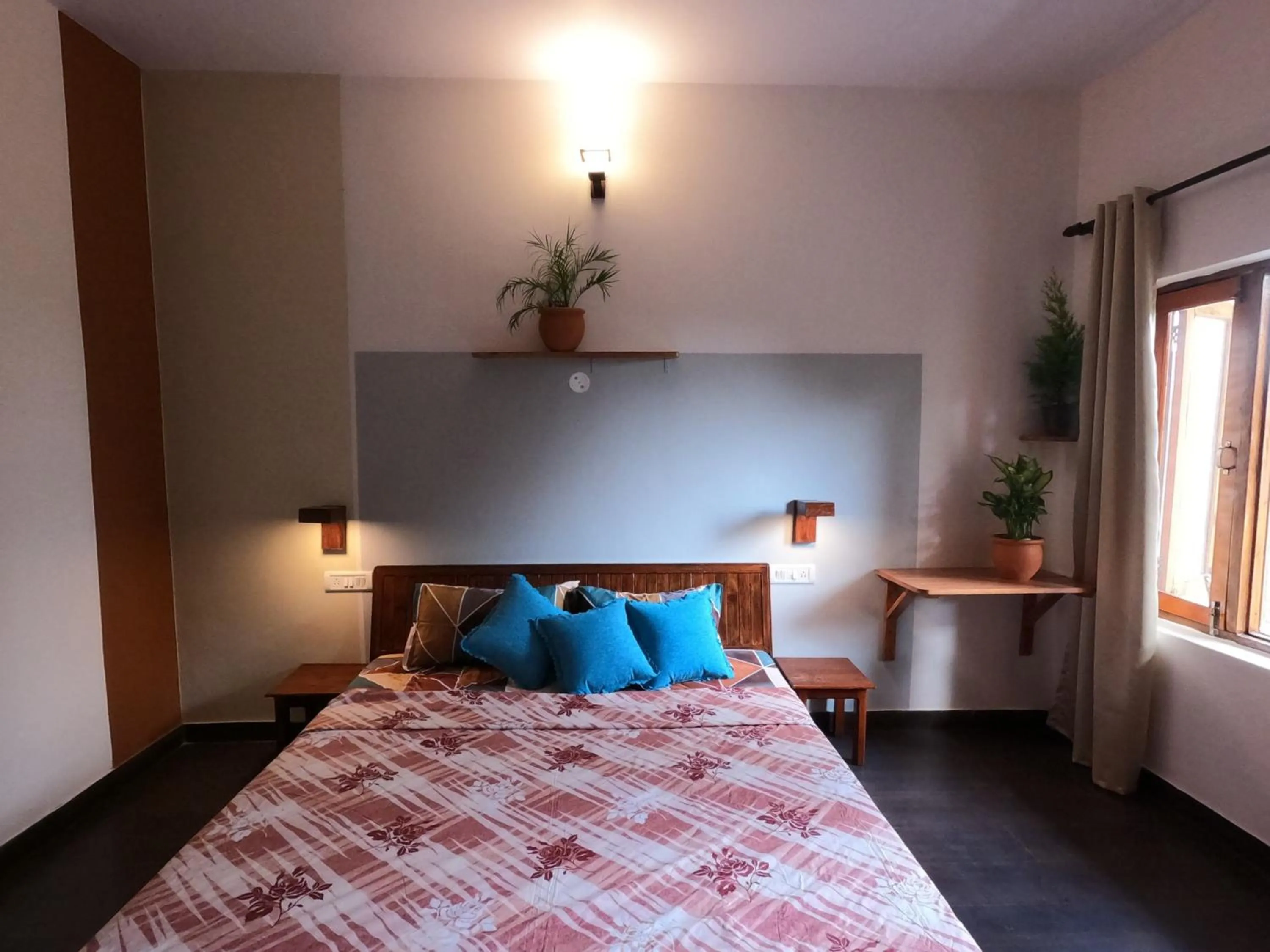 Bed in The Birdhouse Villa