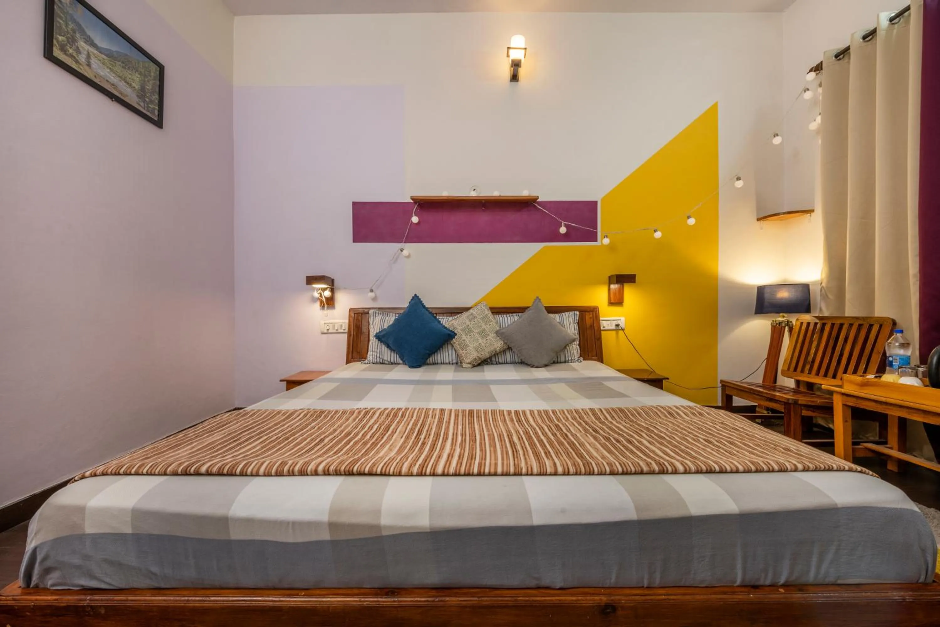 Bed in The Birdhouse Villa