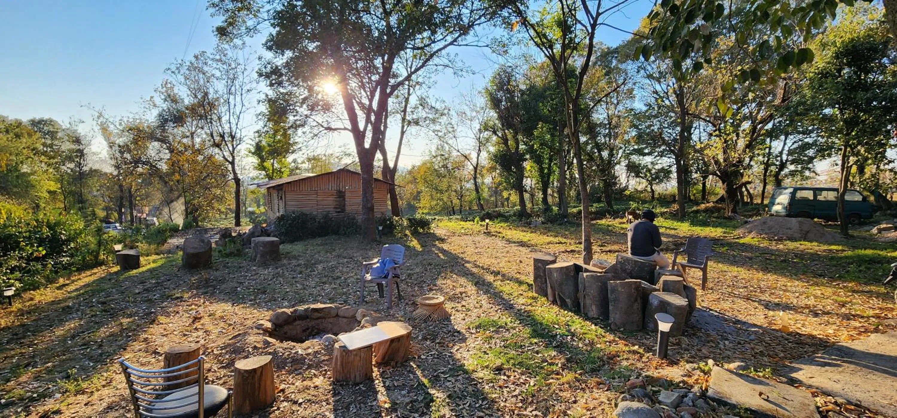 Garden in The Birdhouse Villa