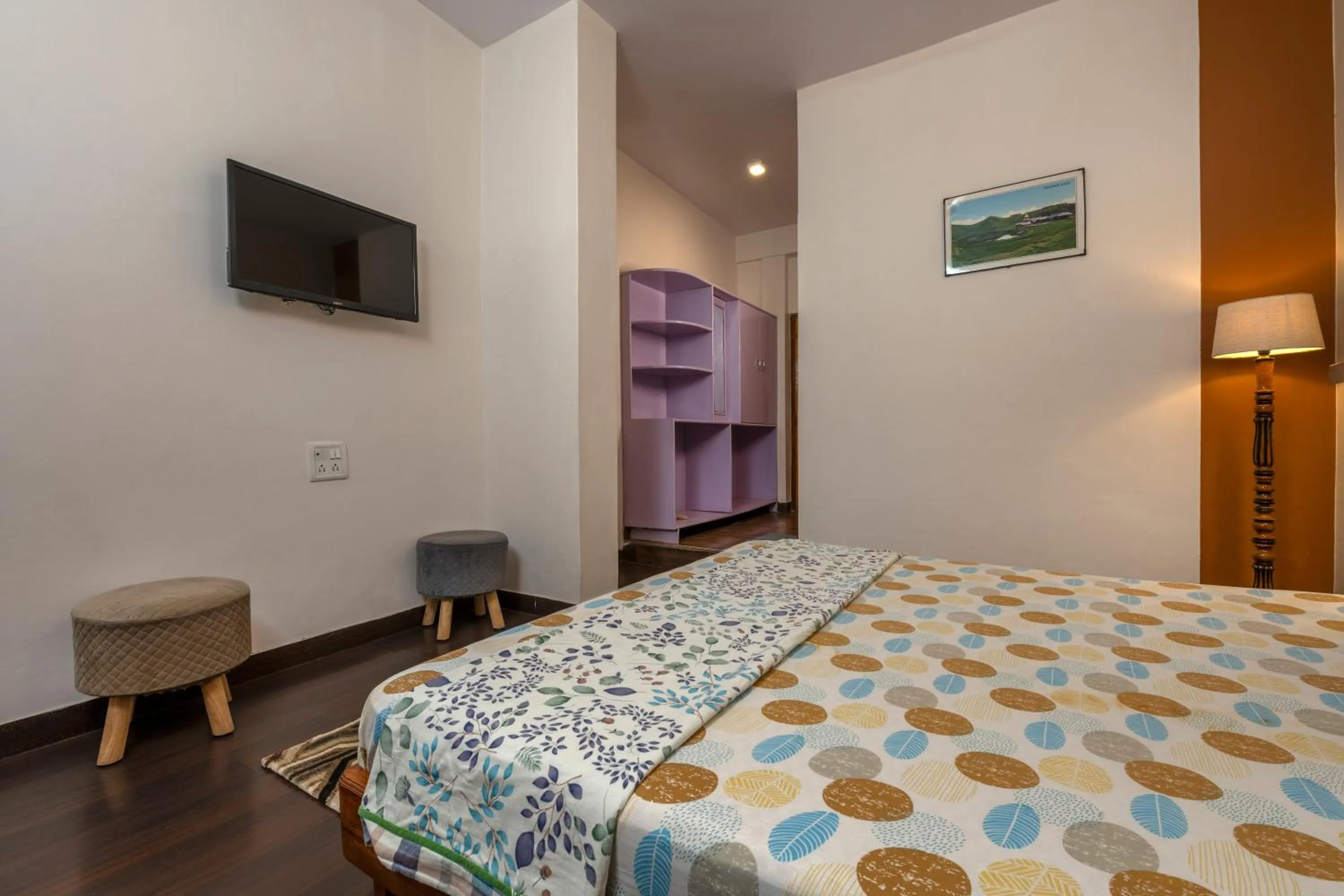 Bathroom, Bed in The Birdhouse Villa
