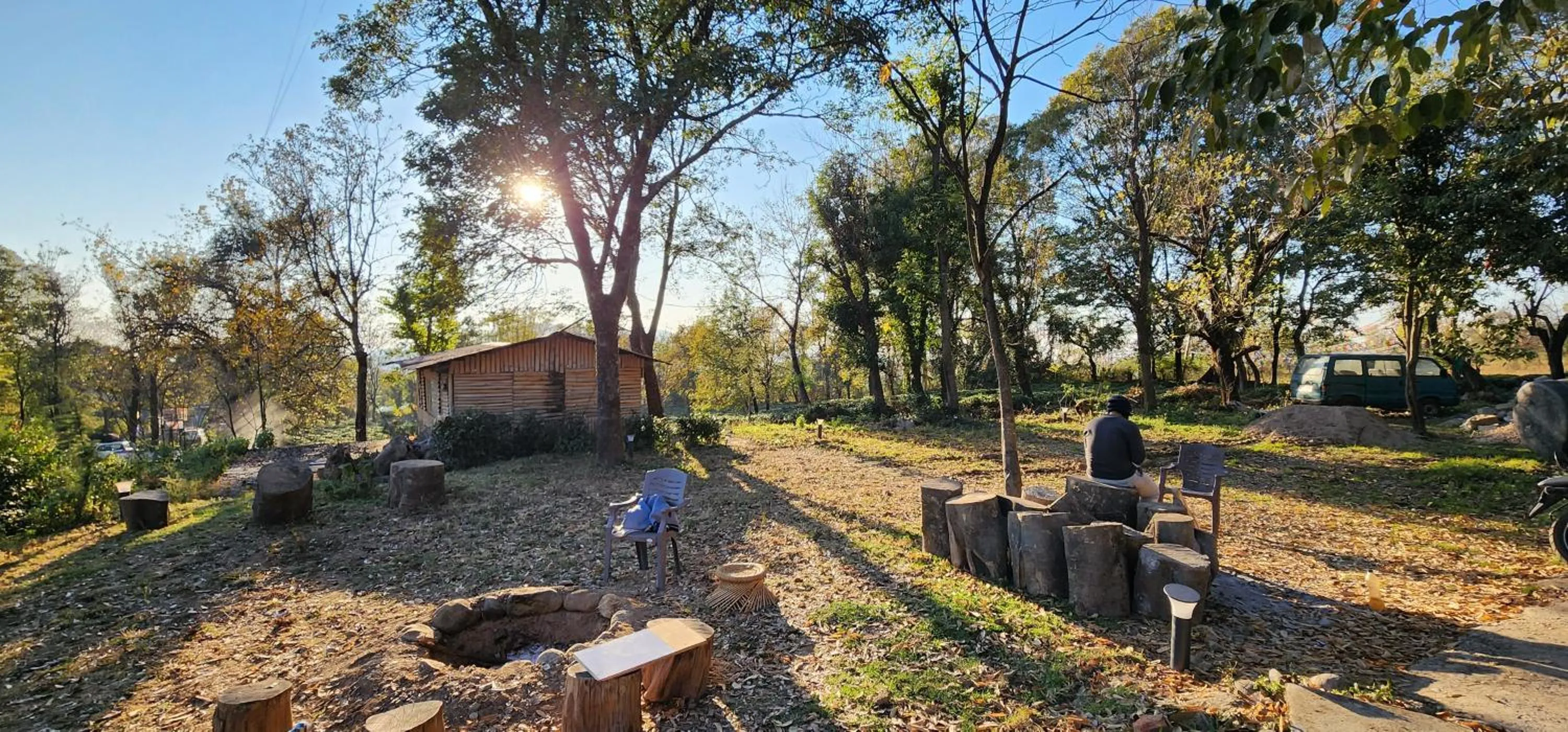 Garden in The Birdhouse Villa