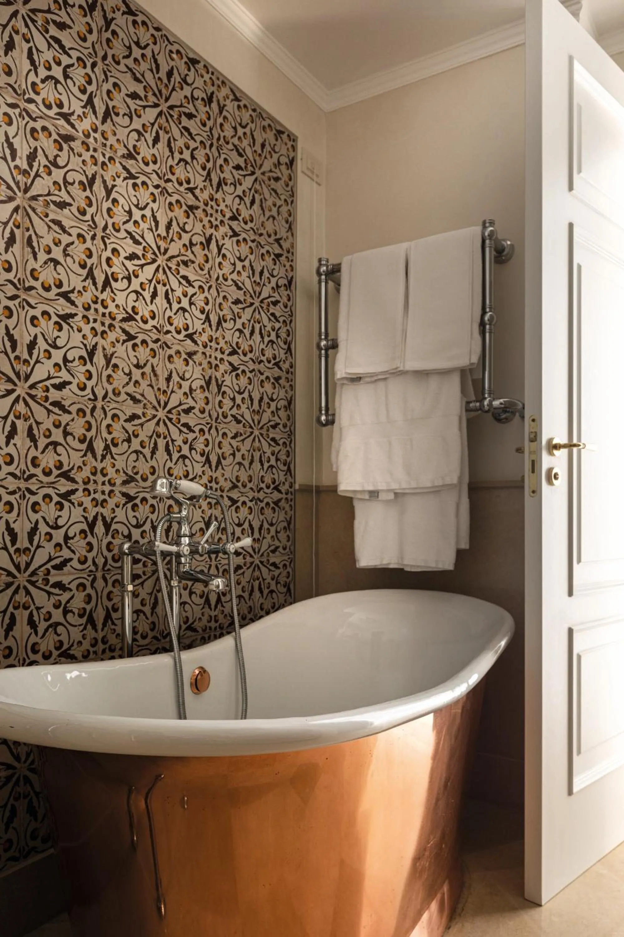 Bathroom in Villa Sant'Andrea, A Belmond Hotel, Taormina Mare