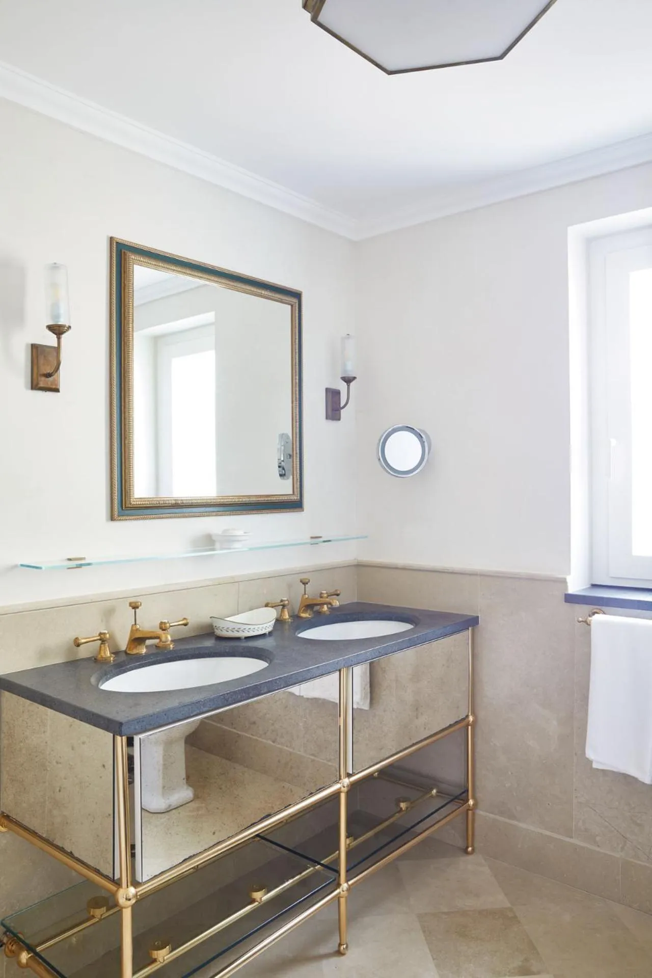 Bathroom in Villa Sant'Andrea, A Belmond Hotel, Taormina Mare