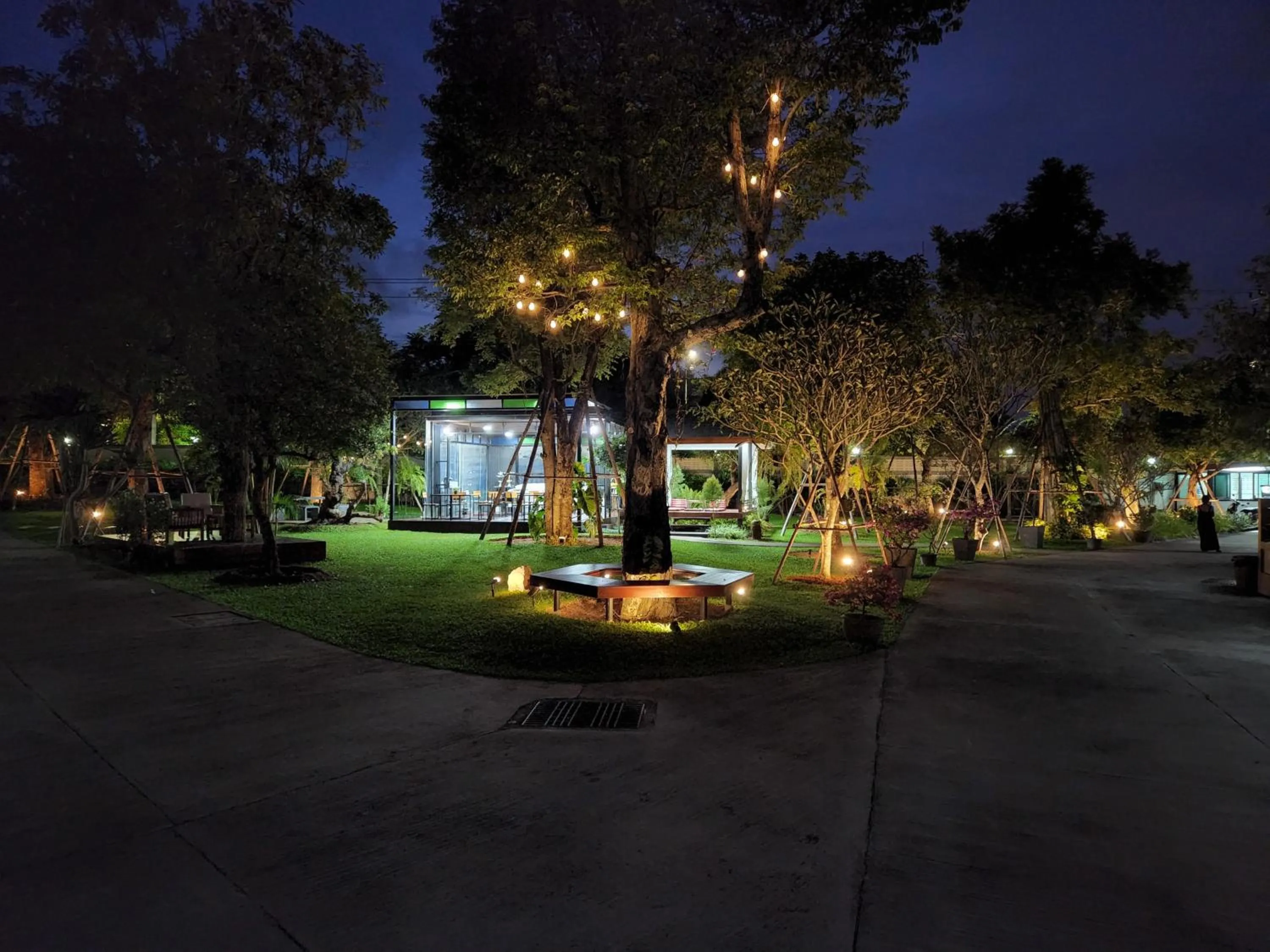 Garden view in Baan Nern Khao Resort Pattaya