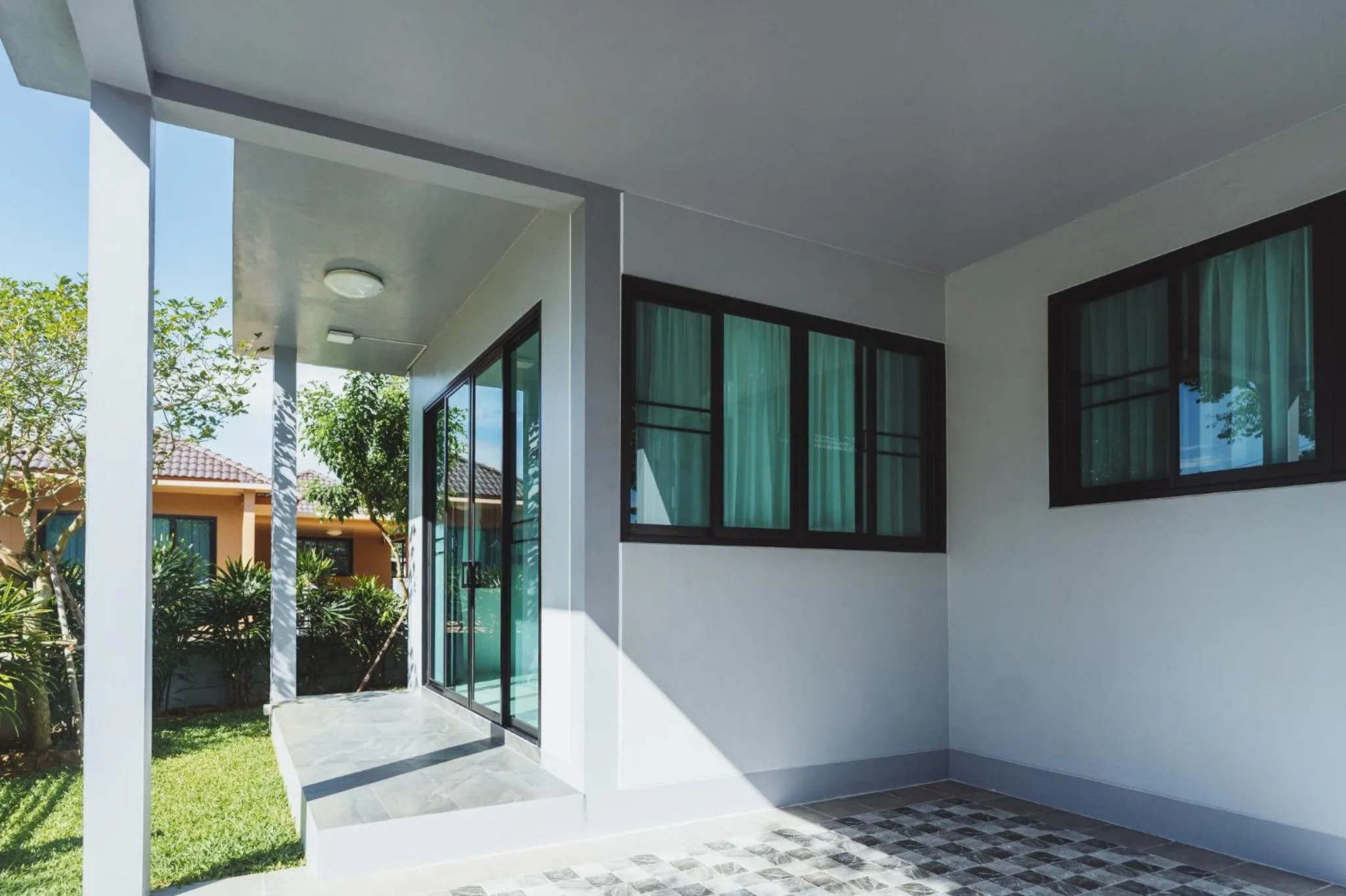 Facade/entrance in Baan Nern Khao Resort Pattaya