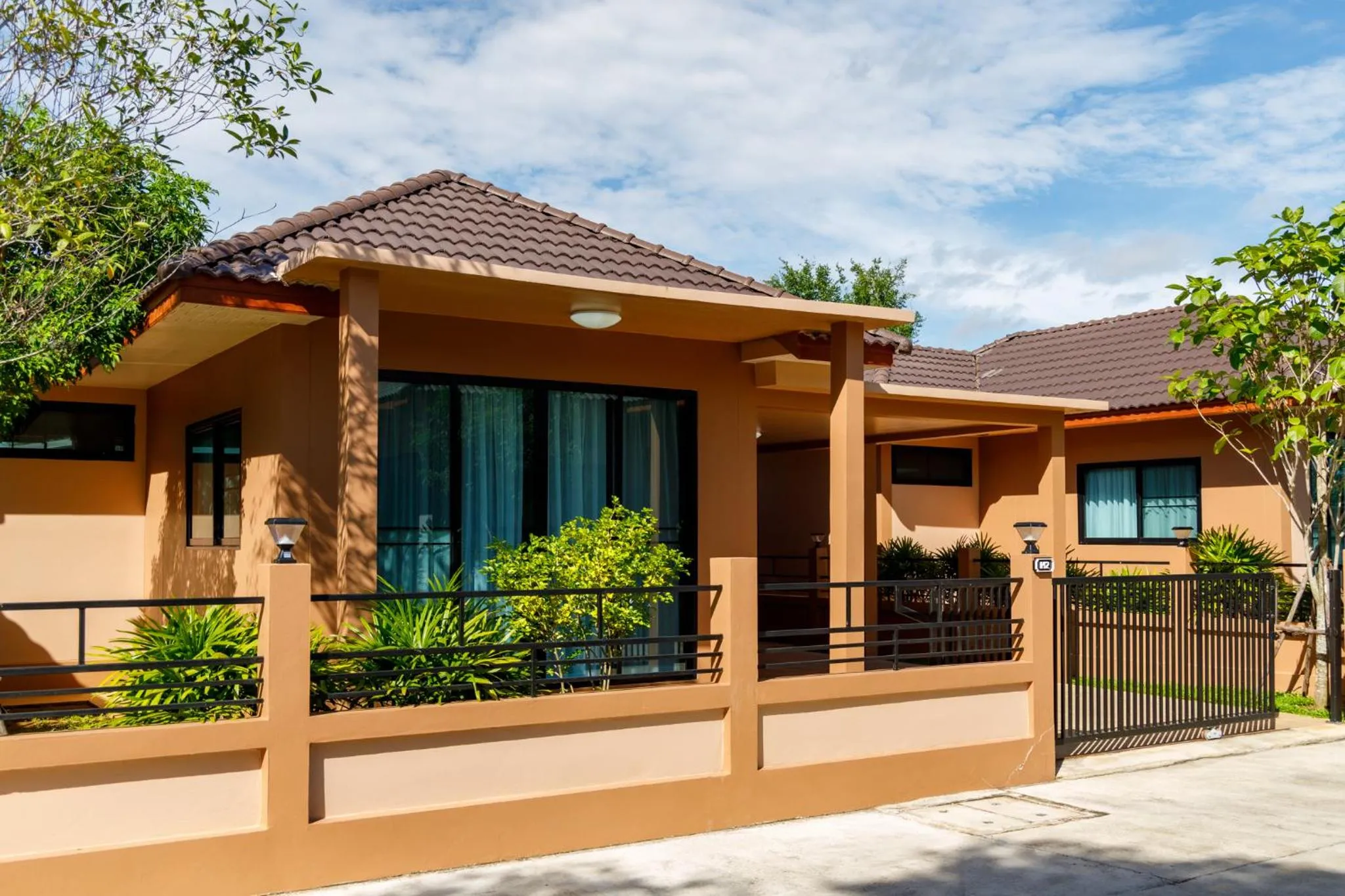 Facade/entrance in Baan Nern Khao Resort Pattaya