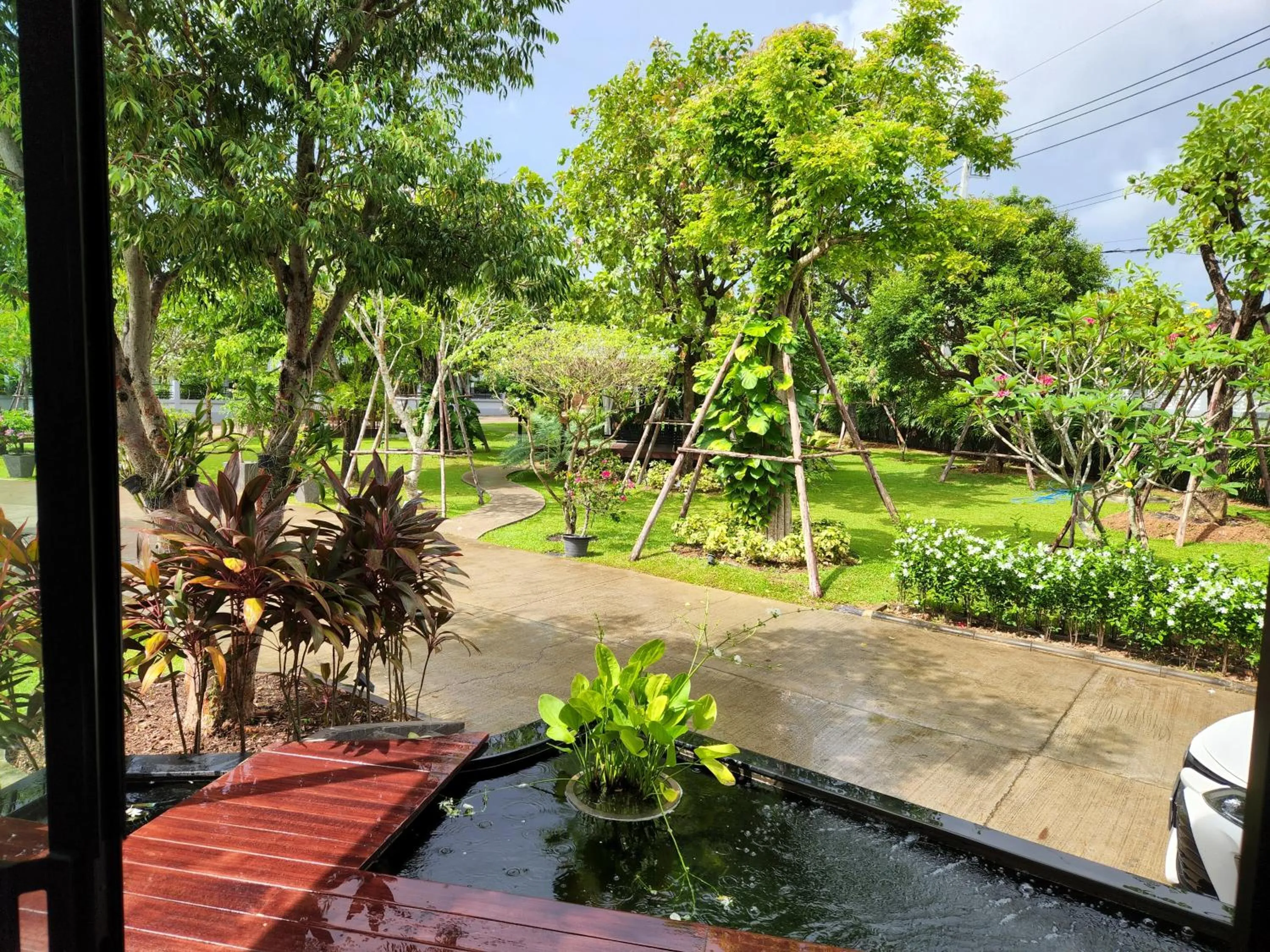 Balcony/Terrace in Baan Nern Khao Resort Pattaya