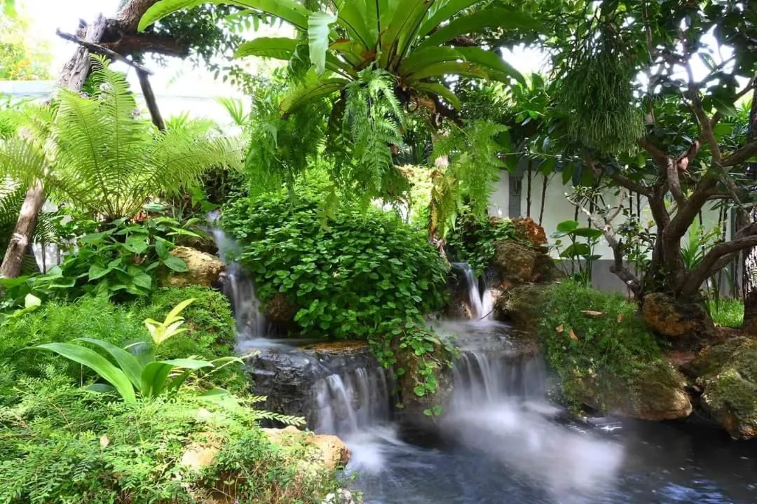 Inner courtyard view in Baan Nern Khao Resort Pattaya