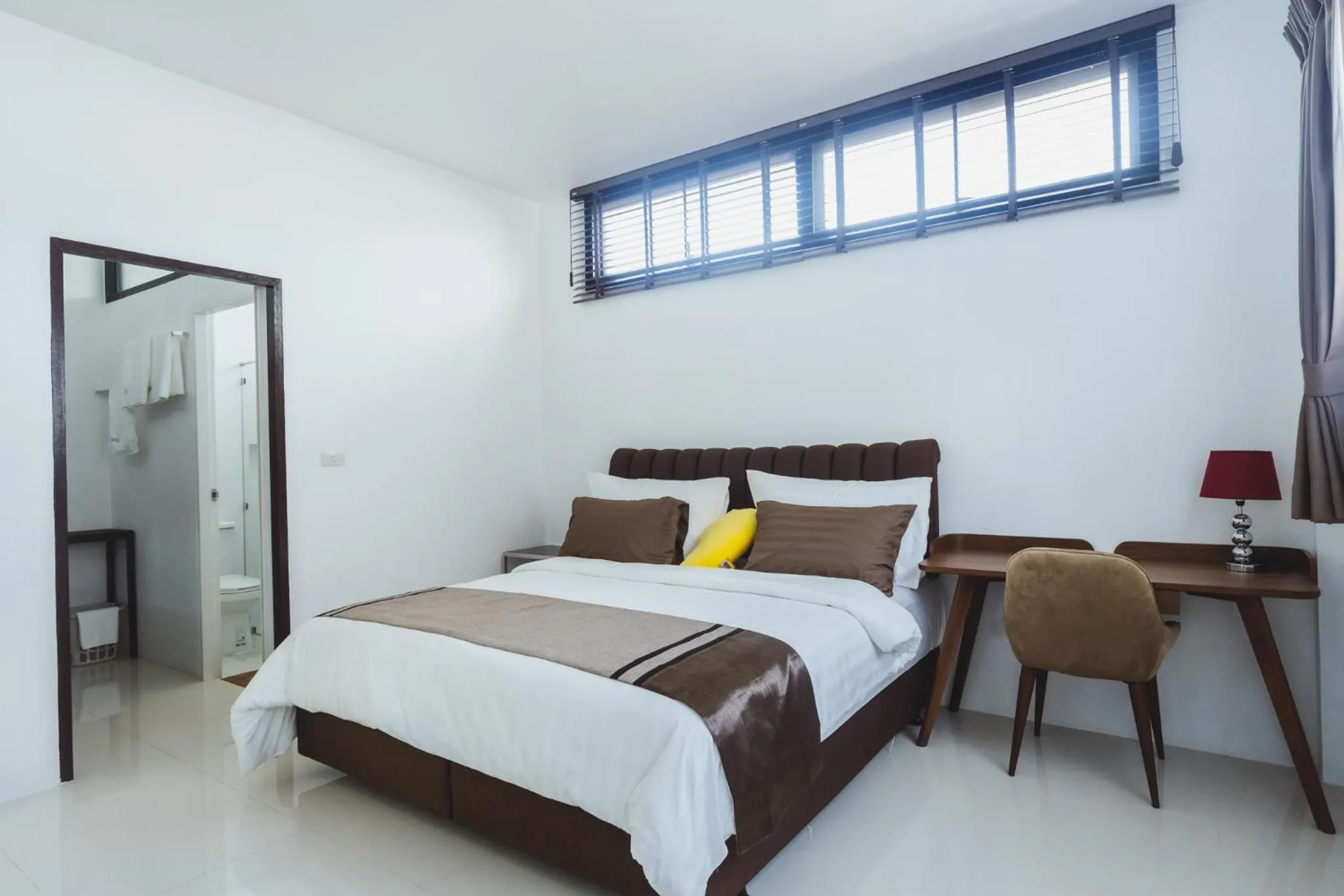 Bedroom, Bed in Baan Nern Khao Resort Pattaya