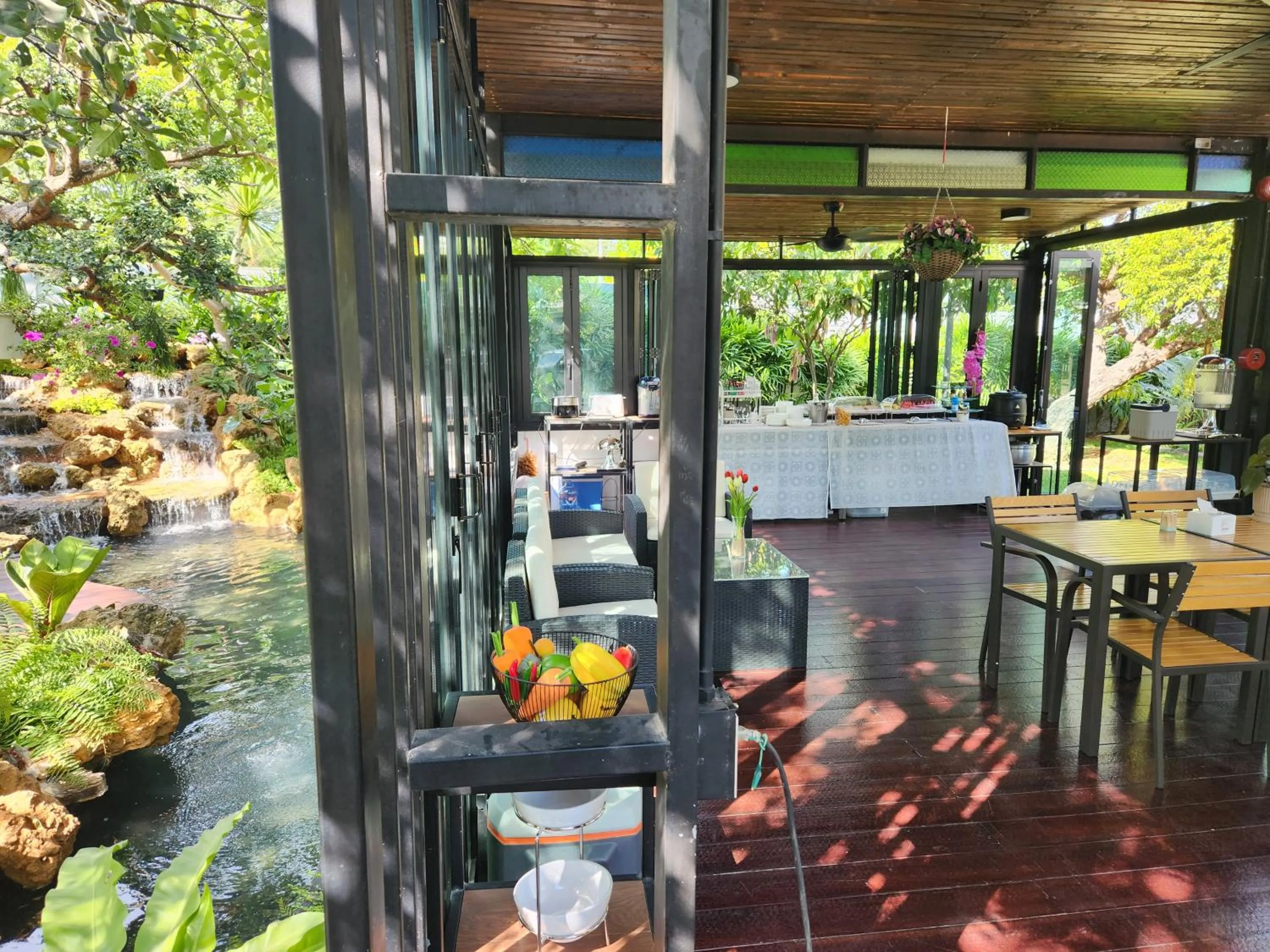 Breakfast in Baan Nern Khao Resort Pattaya