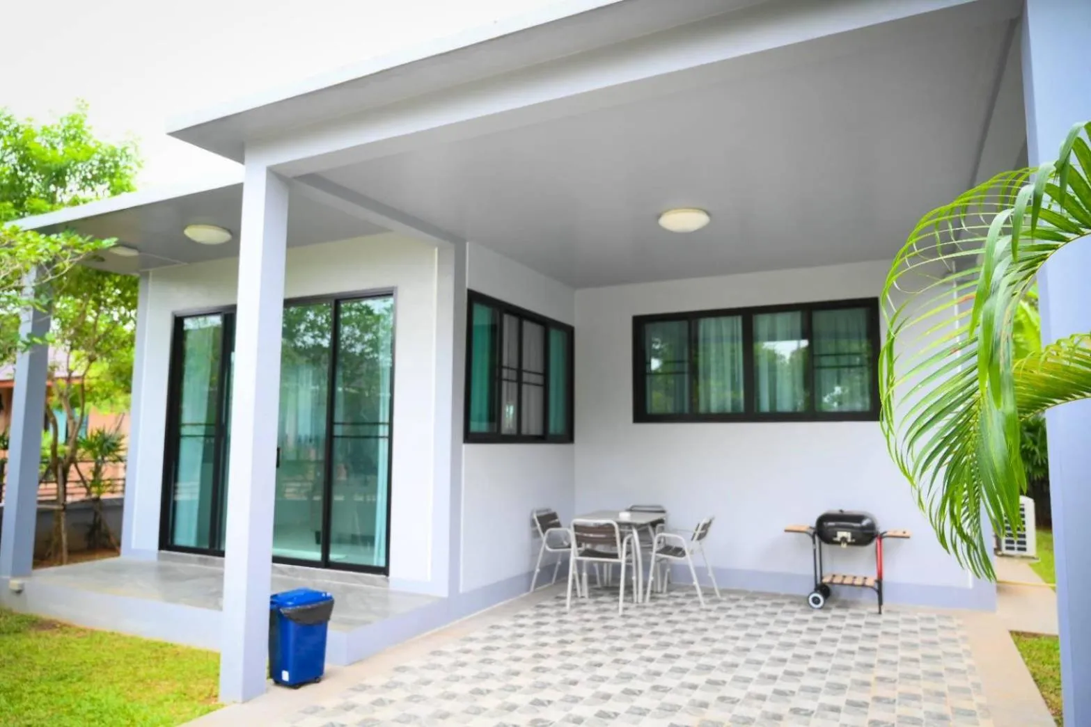 Balcony/Terrace in Baan Nern Khao Resort Pattaya