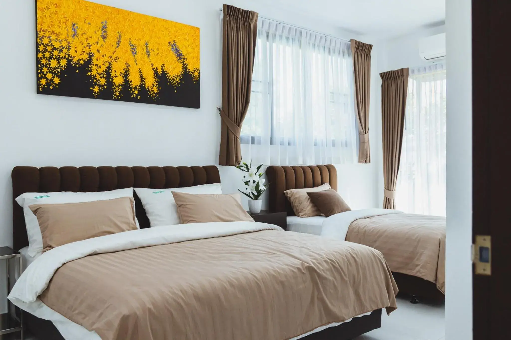 Bedroom, Bed in Baan Nern Khao Resort Pattaya Bedroom, Bed in Baan Nern Khao Resort Pattaya