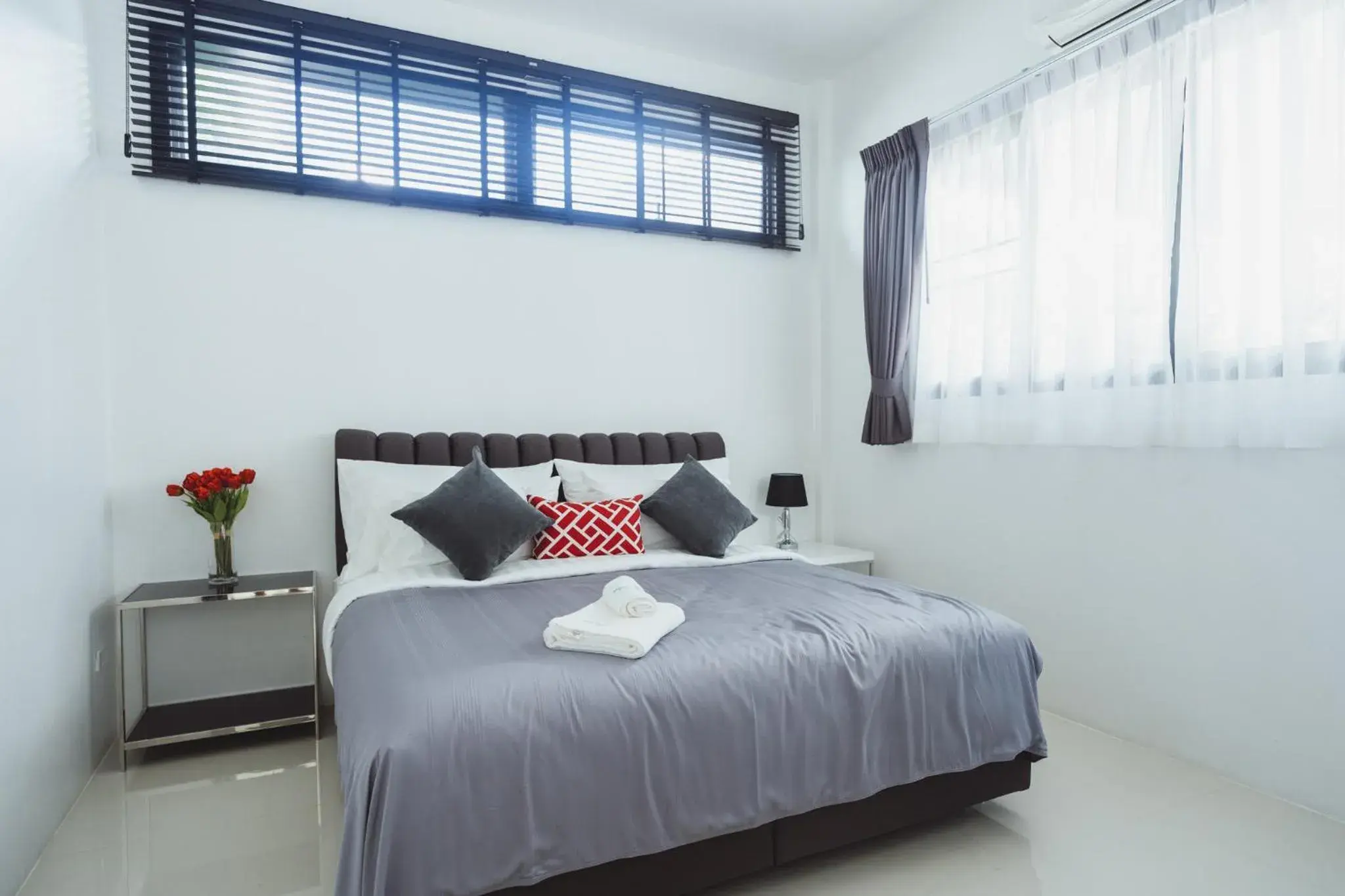 Bedroom, Bed in Baan Nern Khao Resort Pattaya Bedroom, Bed in Baan Nern Khao Resort Pattaya