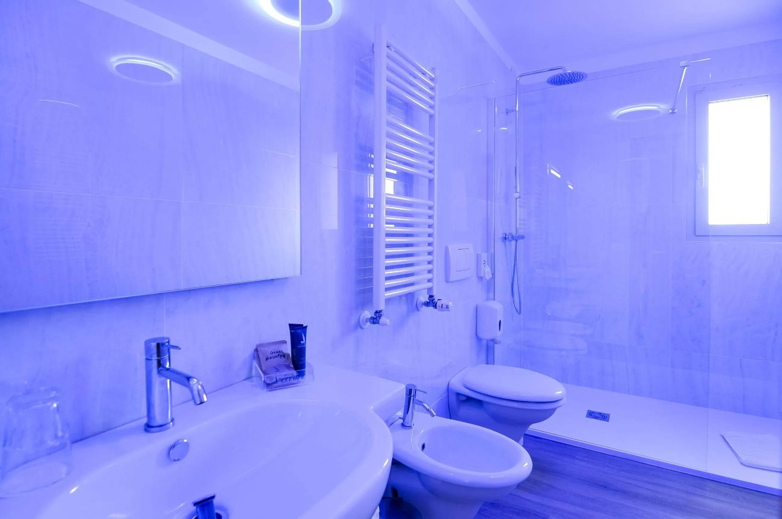 Bathroom in Eco Hotel Cleofe