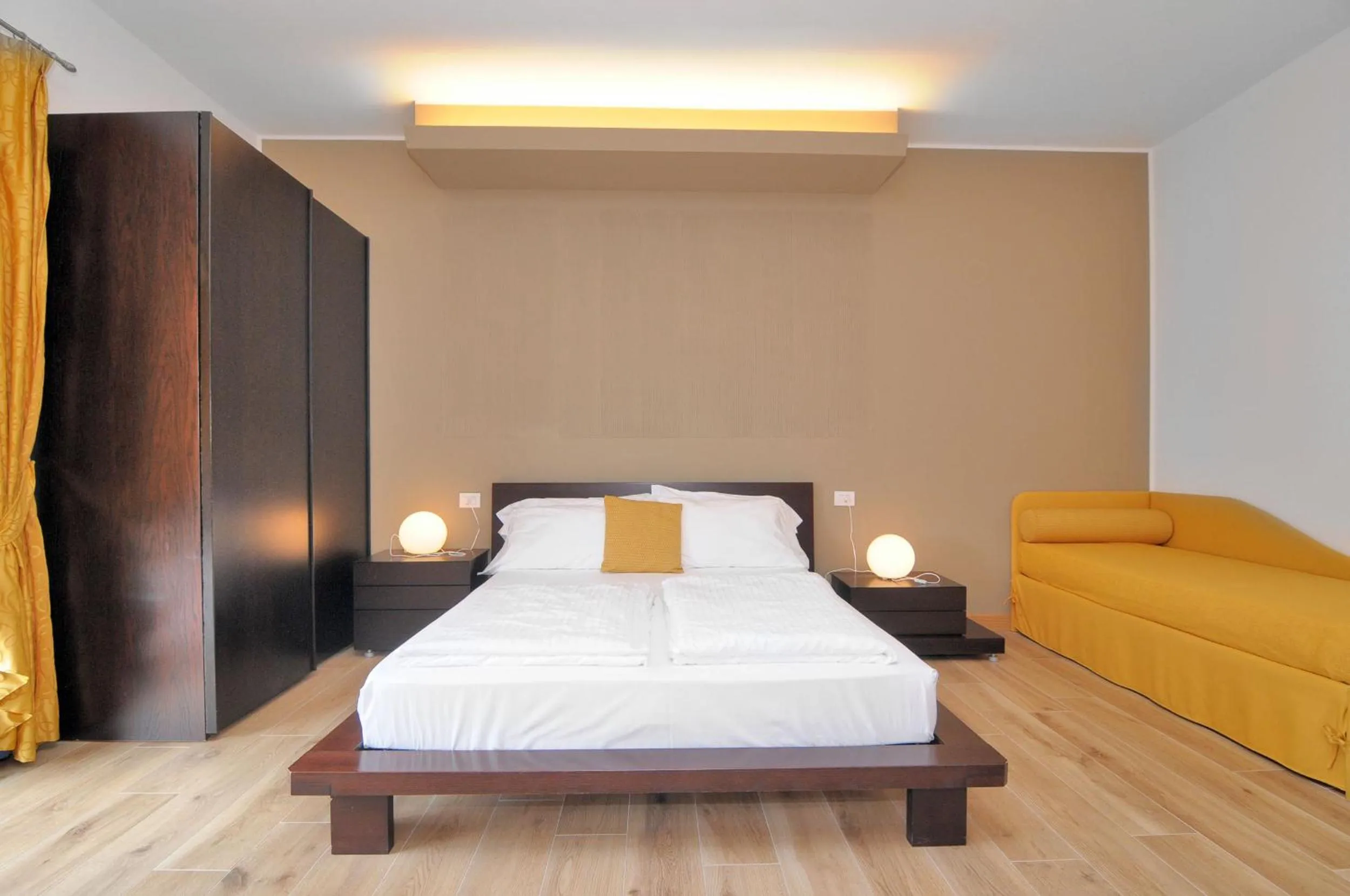 Bed in Eco Hotel Cleofe