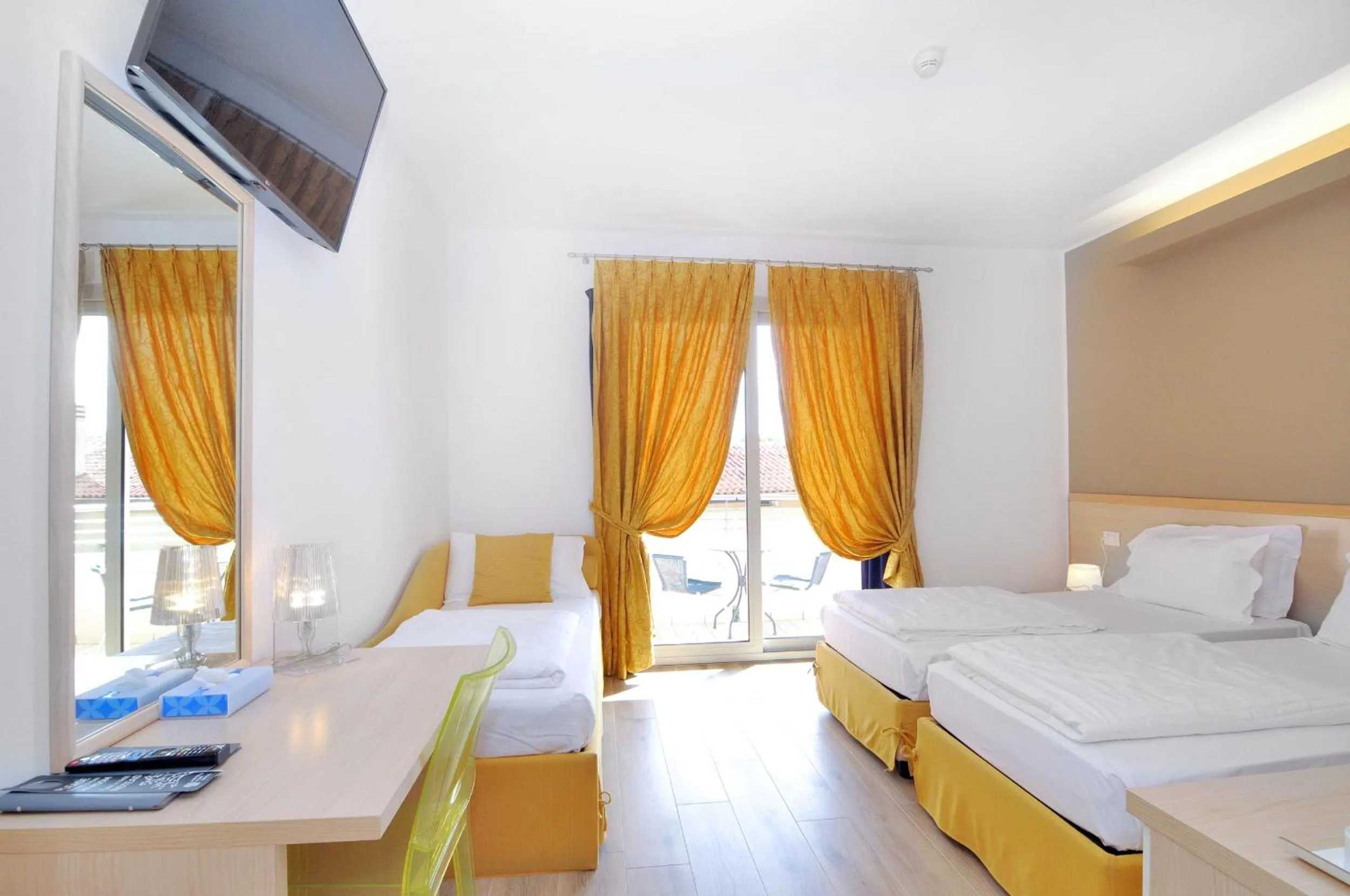 Bed in Eco Hotel Cleofe