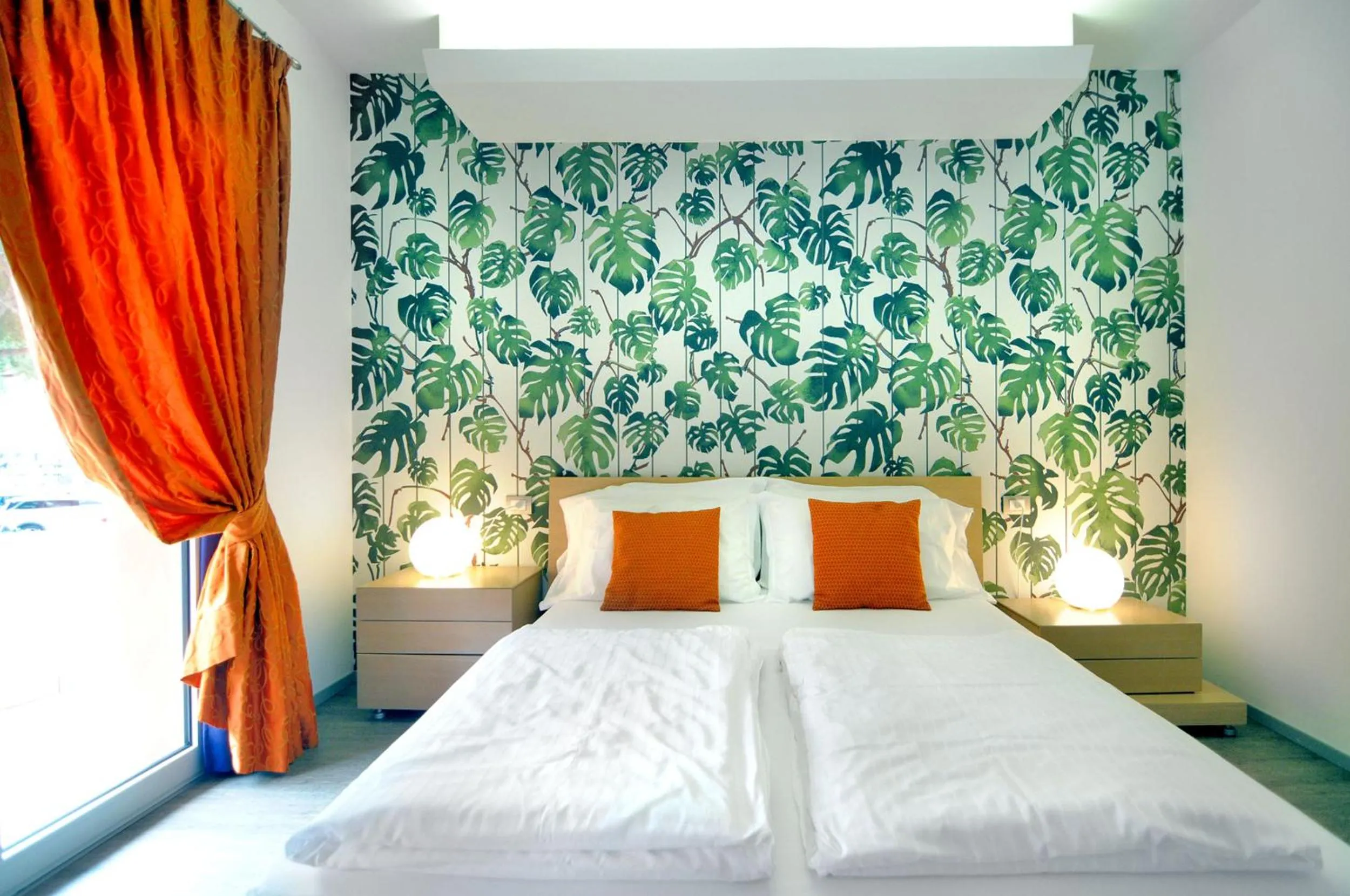 Bedroom, Bed in Eco Hotel Cleofe