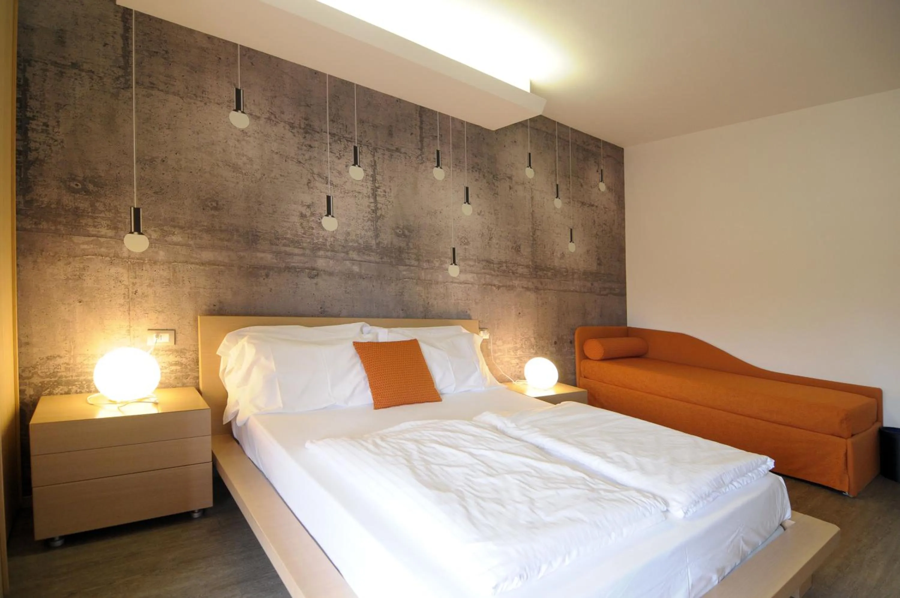 Bed in Eco Hotel Cleofe