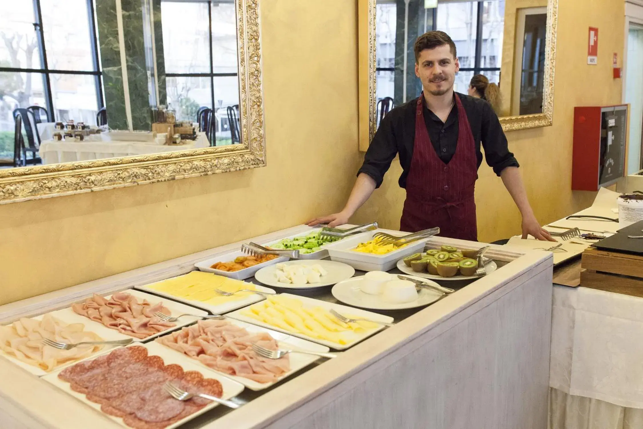 Buffet breakfast in Hotel Diplomat Palace Buffet breakfast in Hotel Diplomat Palace