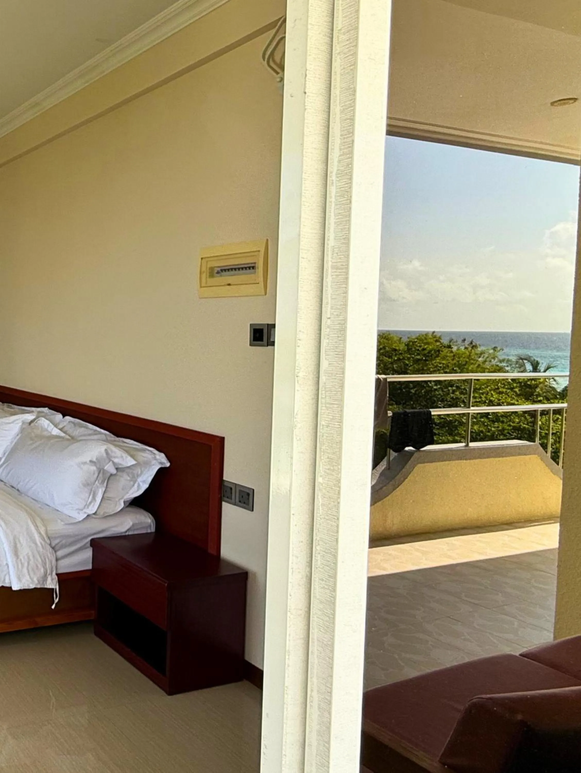 View (from property/room), Bed in Noah Private Beach House