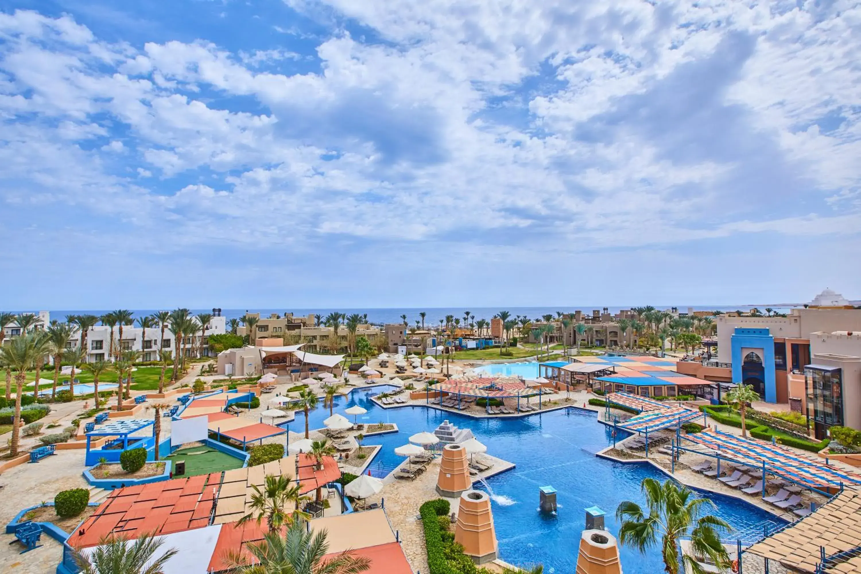 Pool view in Pickalbatros Sands Port Ghalib Pool view in Pickalbatros Sands Port Ghalib