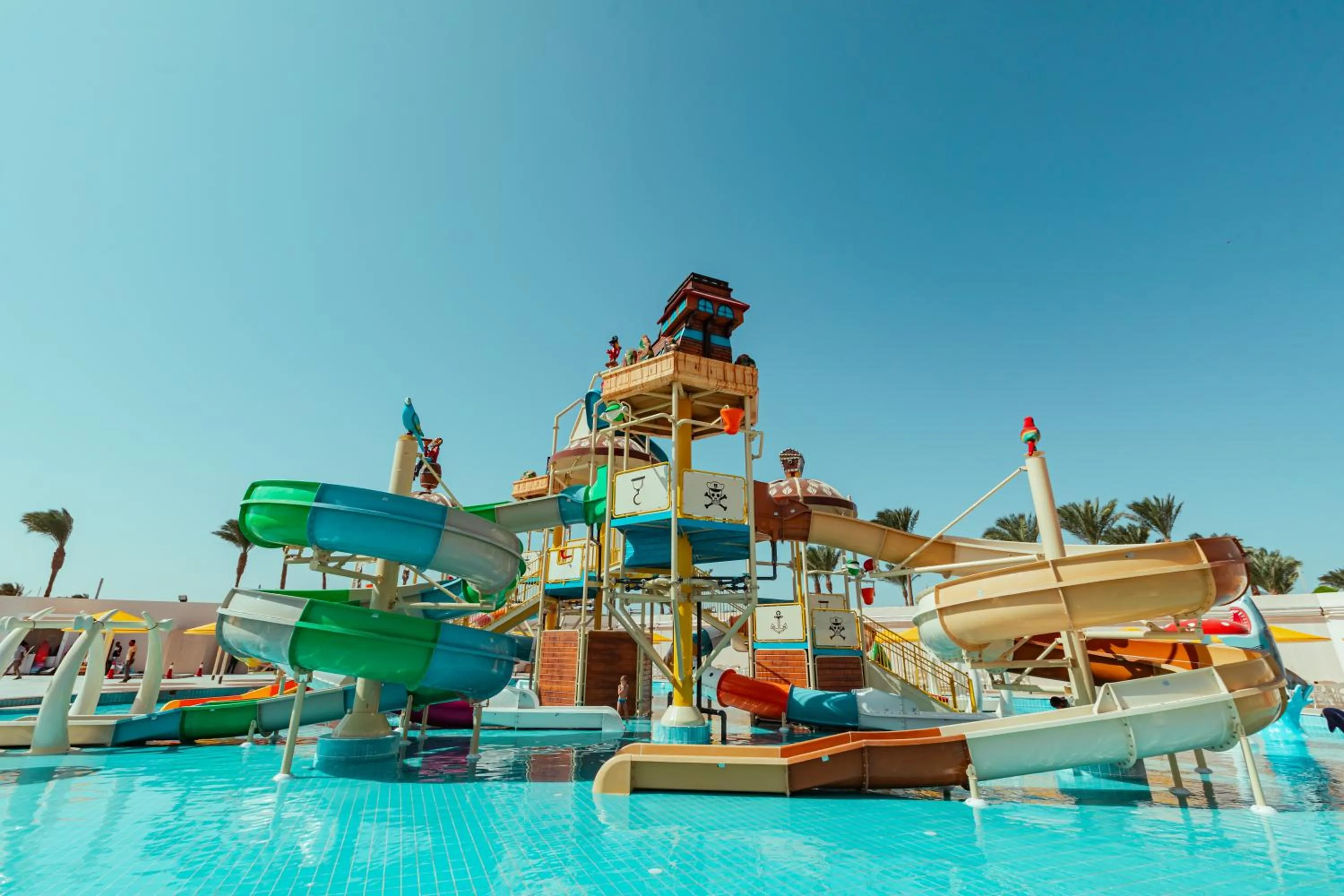 Aqua park in Pickalbatros Sands Port Ghalib
