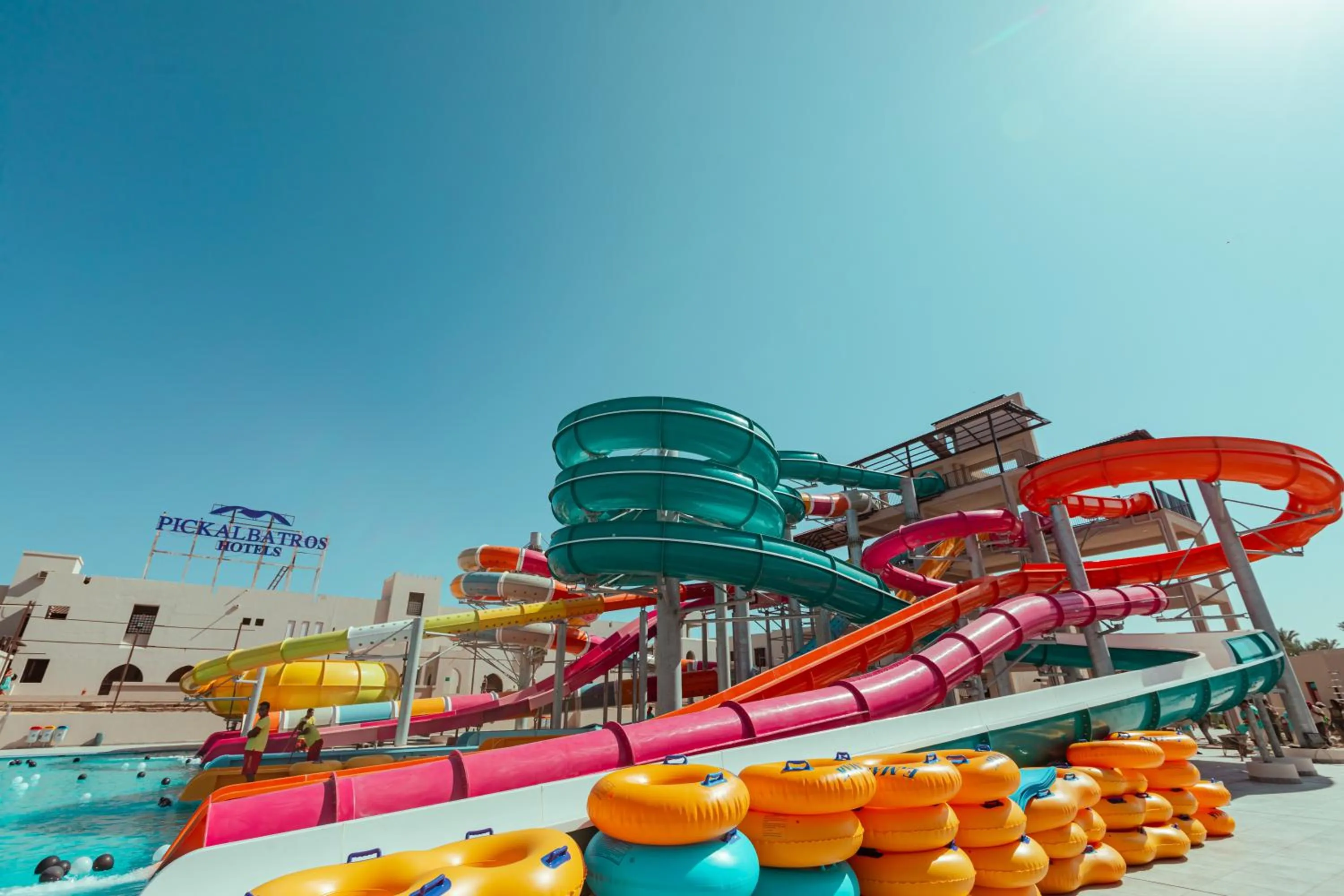Aqua park in Pickalbatros Sands Port Ghalib