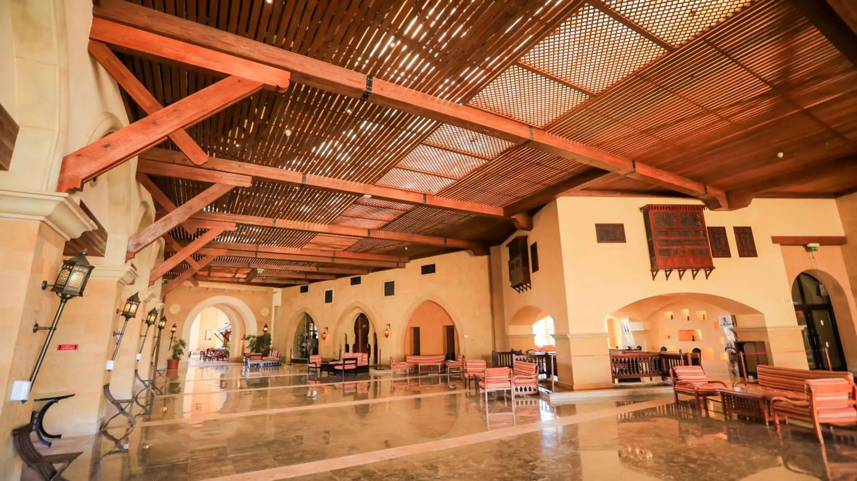 Lobby or reception in Pickalbatros Sands Port Ghalib Lobby or reception in Pickalbatros Sands Port Ghalib