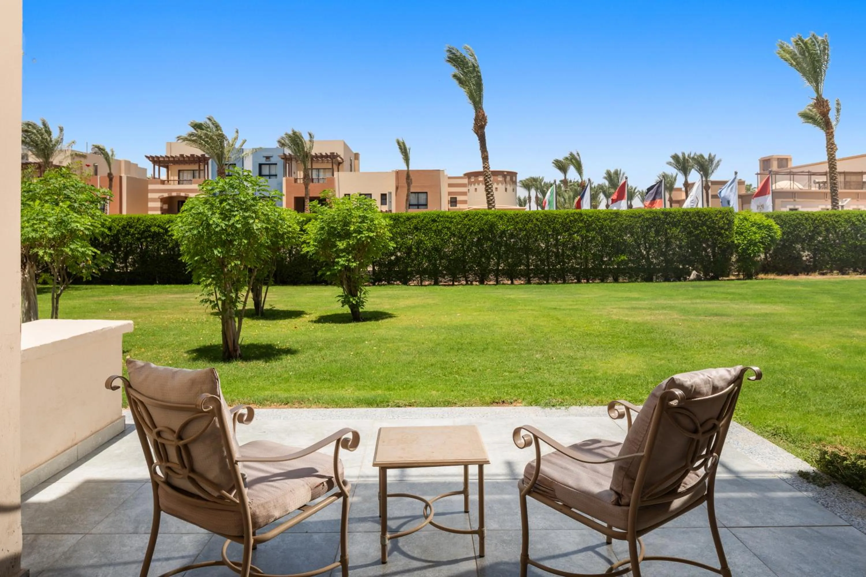 Garden view in Pickalbatros Sands Port Ghalib