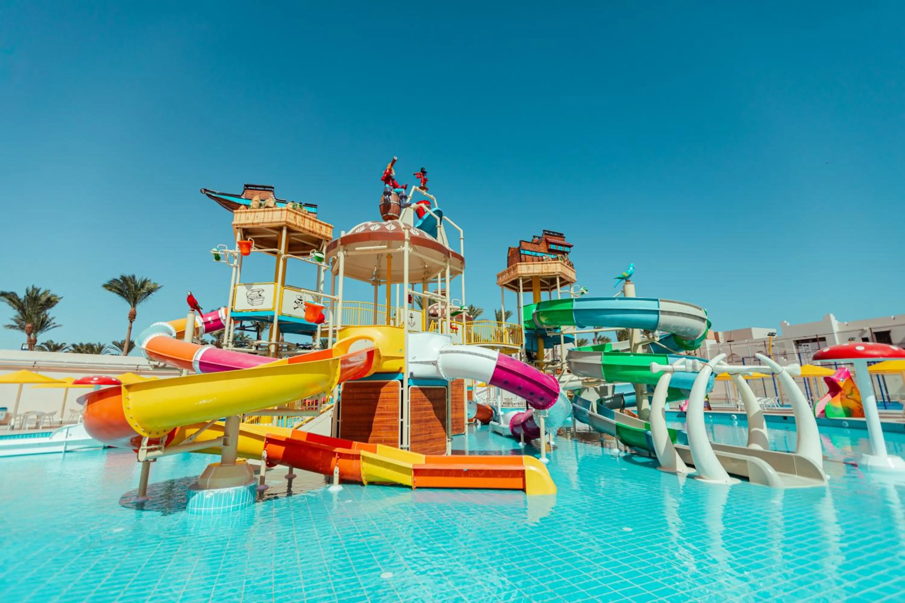 Aqua park in Pickalbatros Sands Port Ghalib