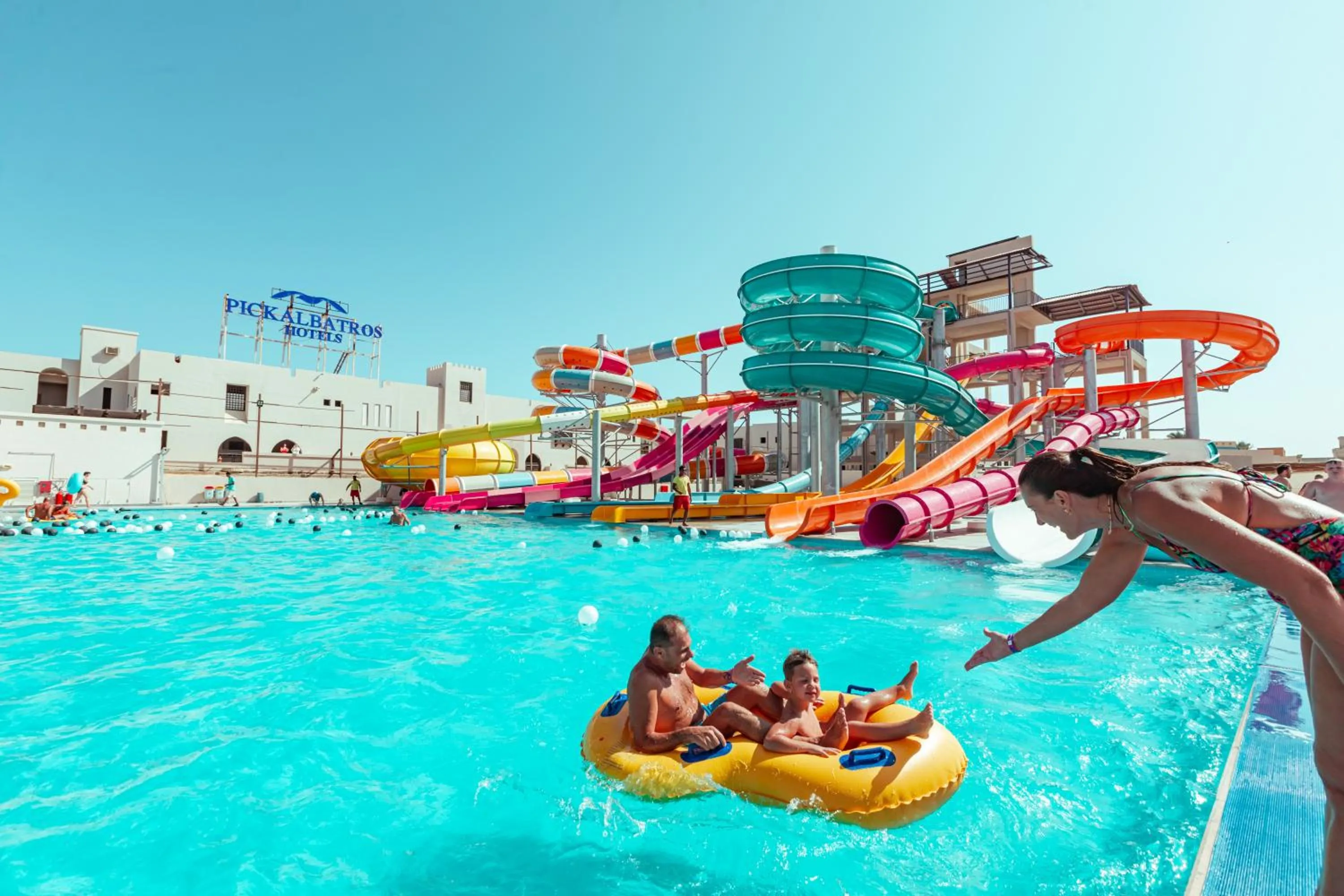 Aqua park in Pickalbatros Sands Port Ghalib