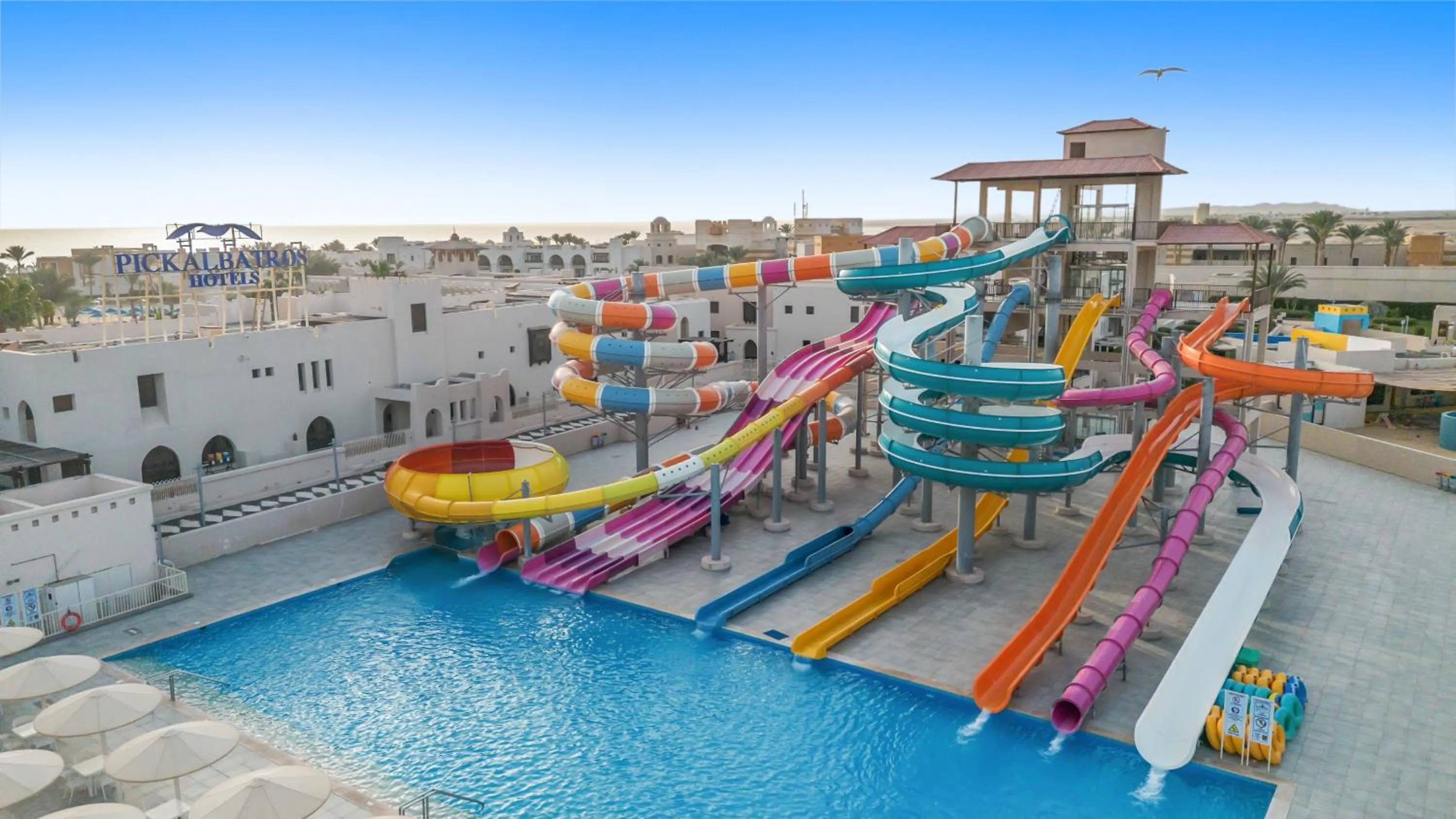 Aqua park in Pickalbatros Sands Port Ghalib