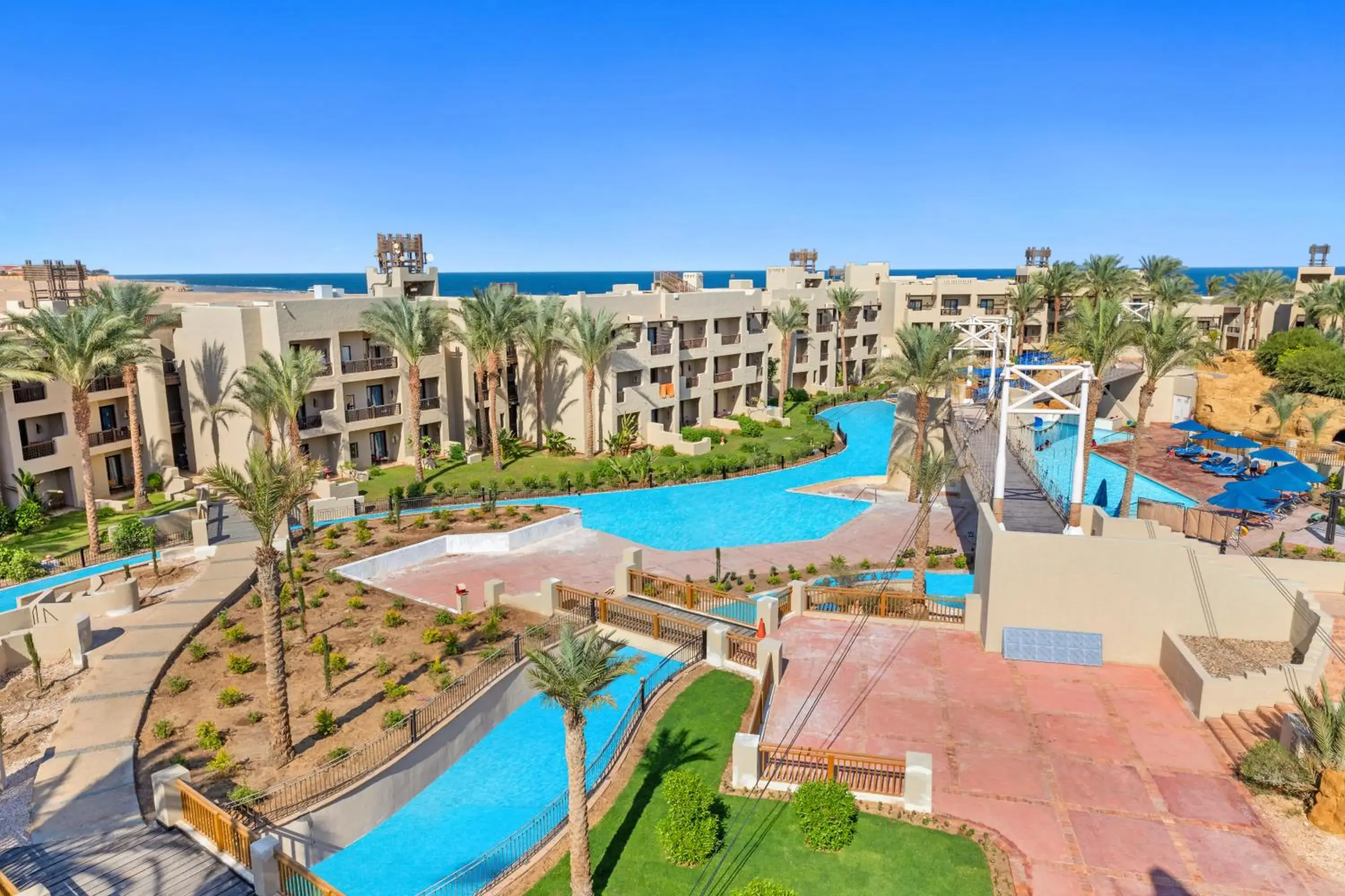 Pool view in Pickalbatros Sands Port Ghalib Pool view in Pickalbatros Sands Port Ghalib