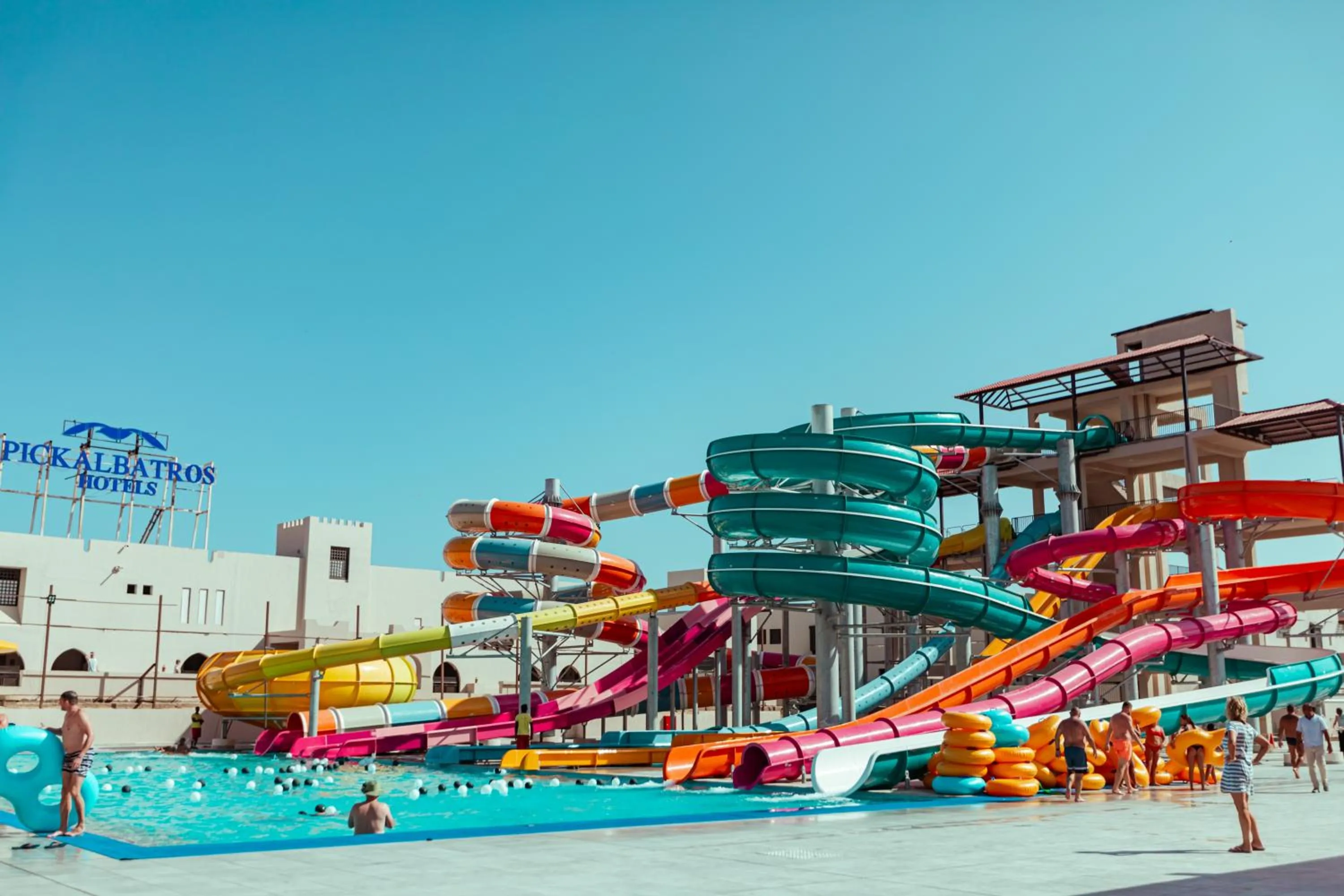 Aqua park in Pickalbatros Sands Port Ghalib