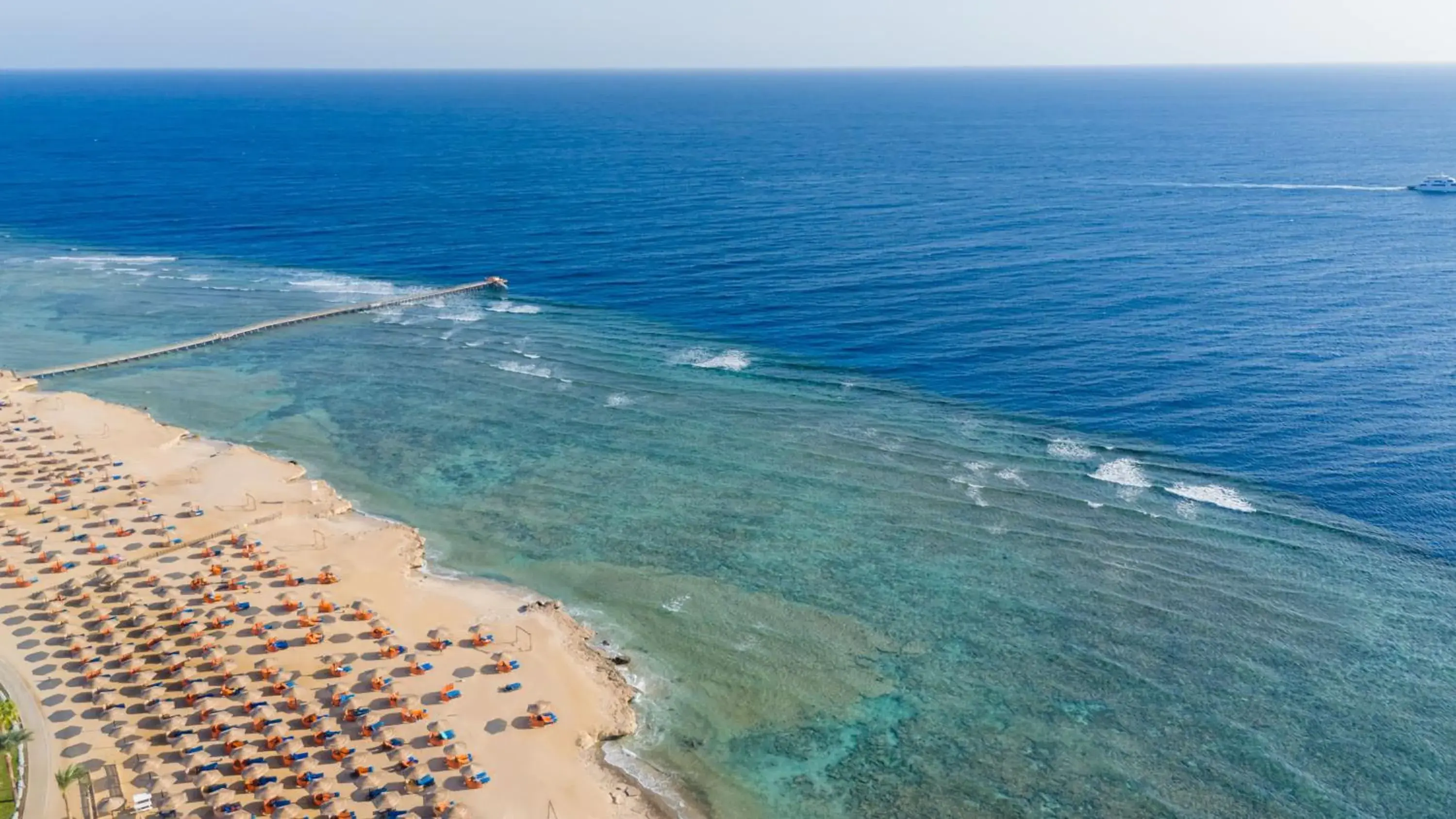 Bird's eye view in Pickalbatros Sands Port Ghalib Bird's eye view in Pickalbatros Sands Port Ghalib