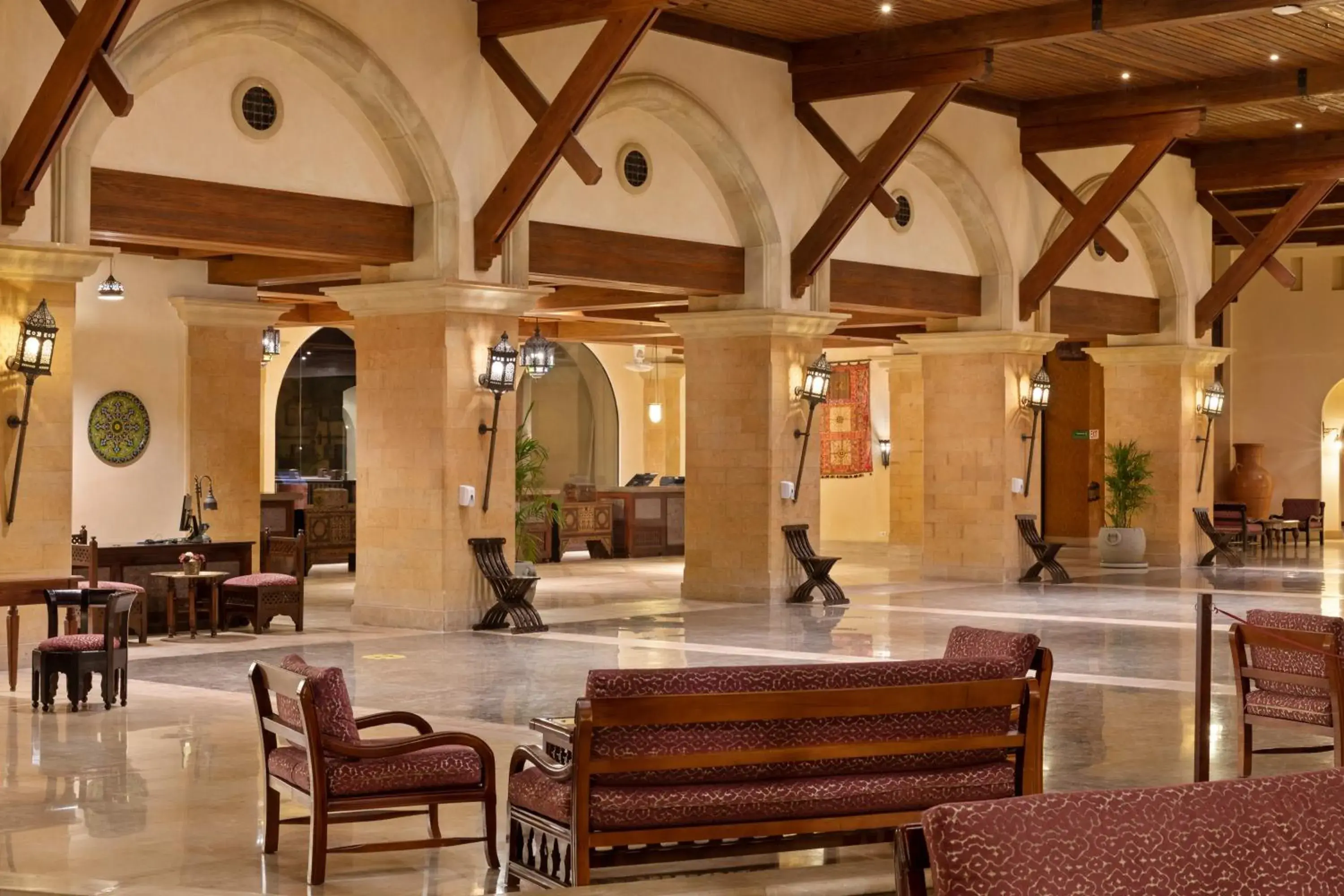 Lobby or reception in Pickalbatros Sands Port Ghalib Lobby or reception in Pickalbatros Sands Port Ghalib