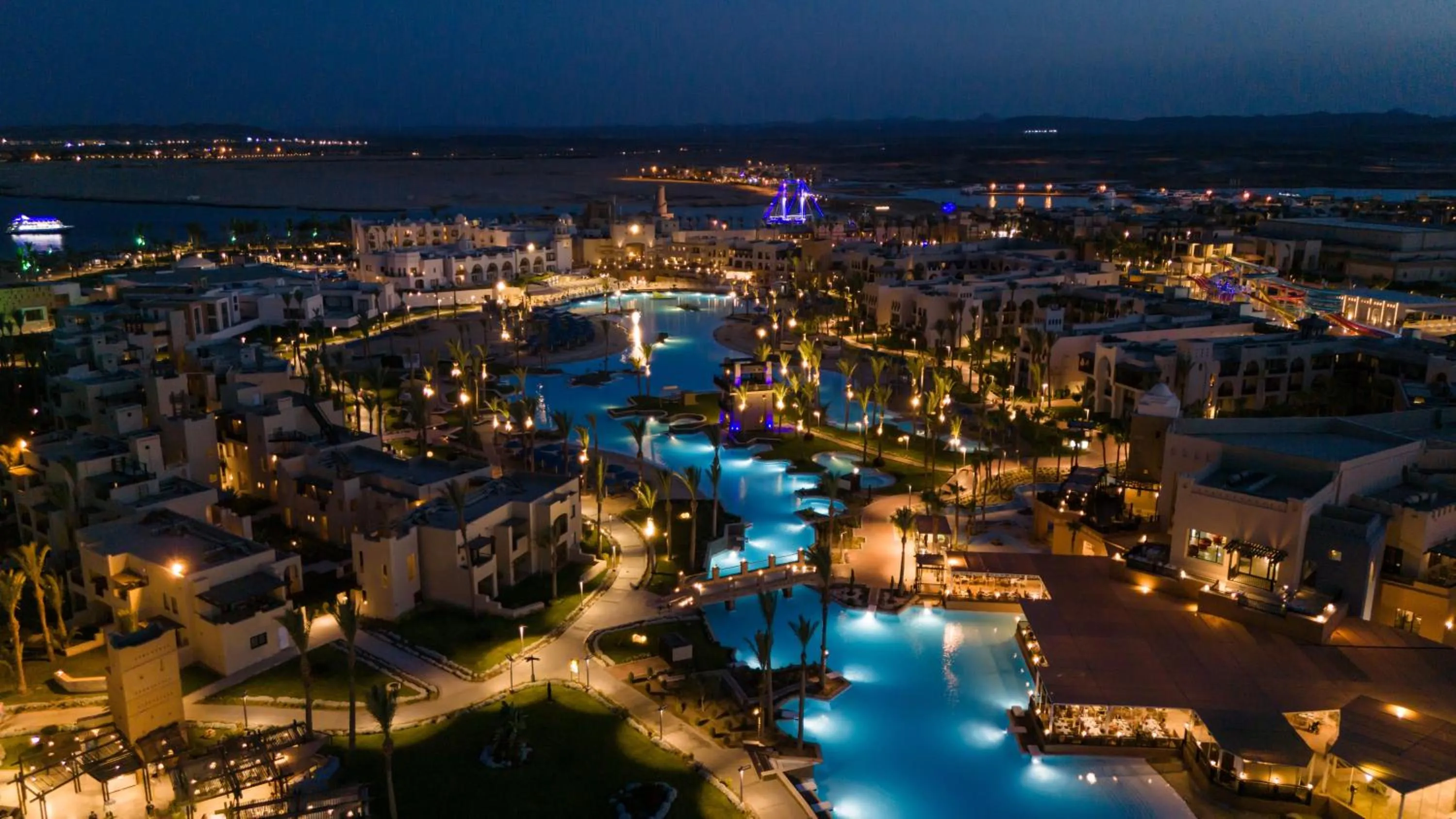 Night in Pickalbatros Sands Port Ghalib