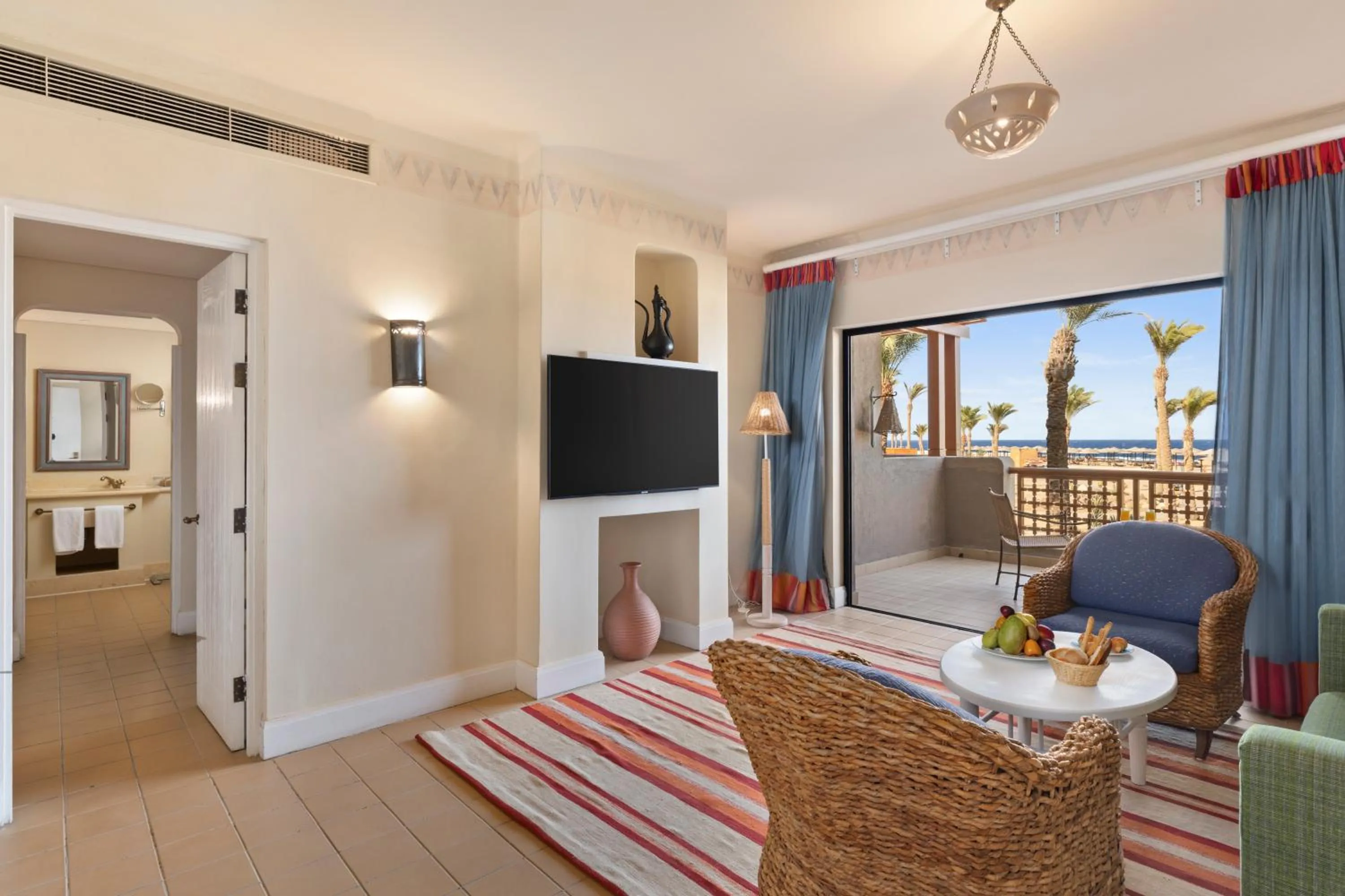 Seating area in Pickalbatros Sands Port Ghalib