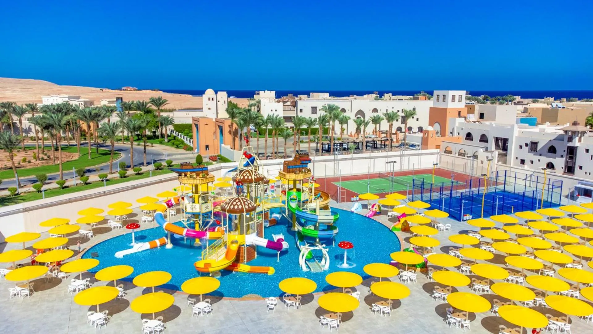 Aqua park in Pickalbatros Sands Port Ghalib
