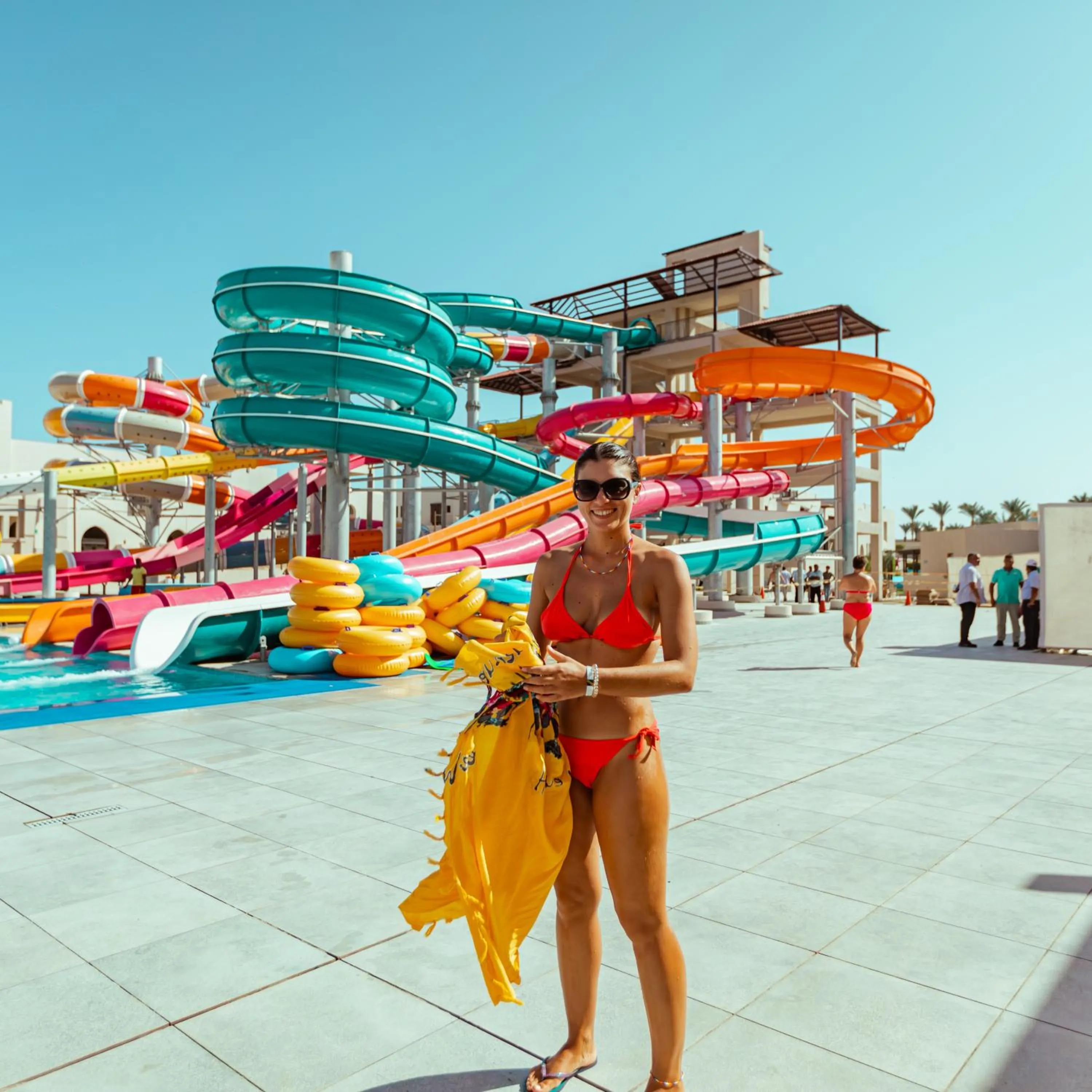 Aqua park in Pickalbatros Sands Port Ghalib