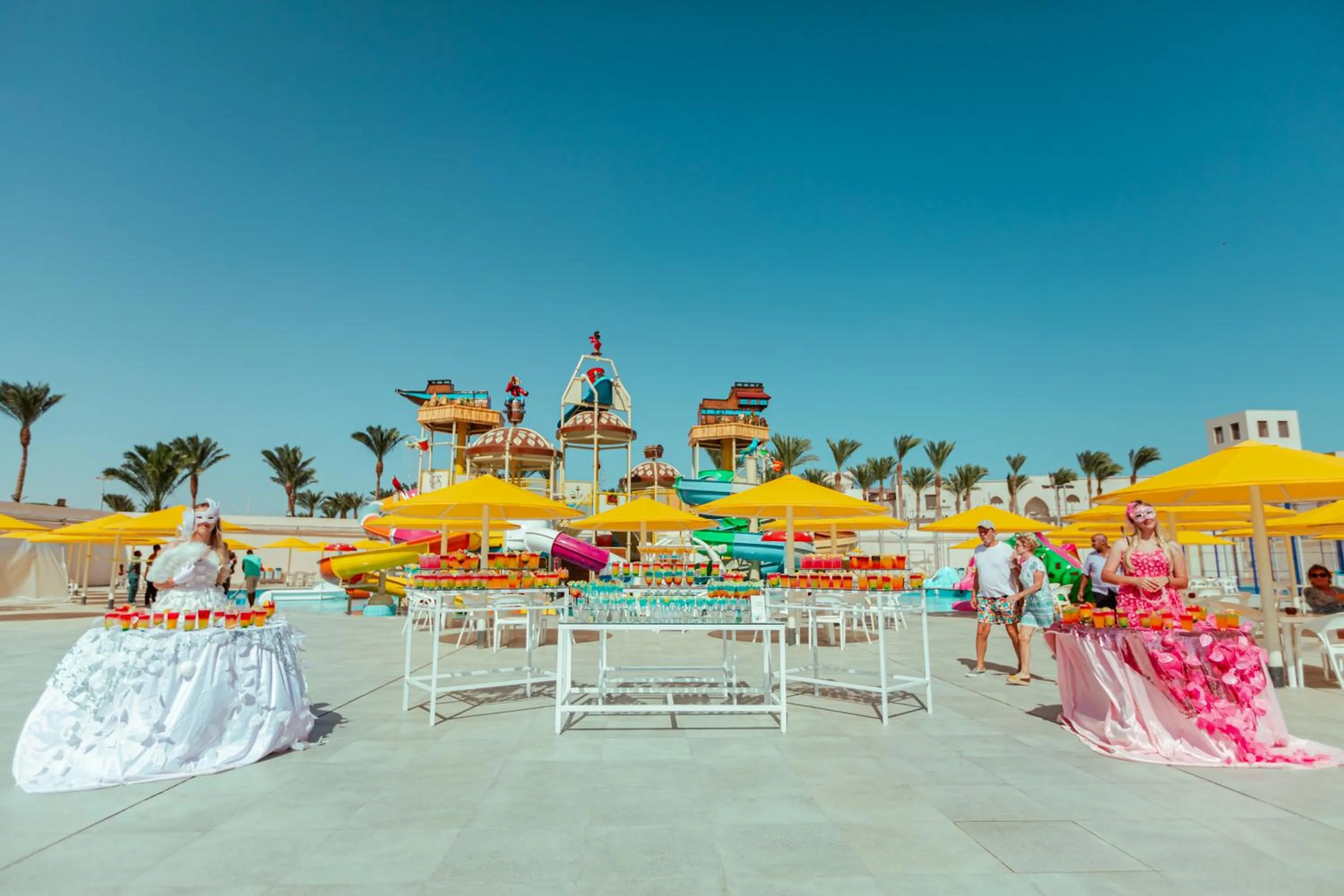 Aqua park in Pickalbatros Sands Port Ghalib