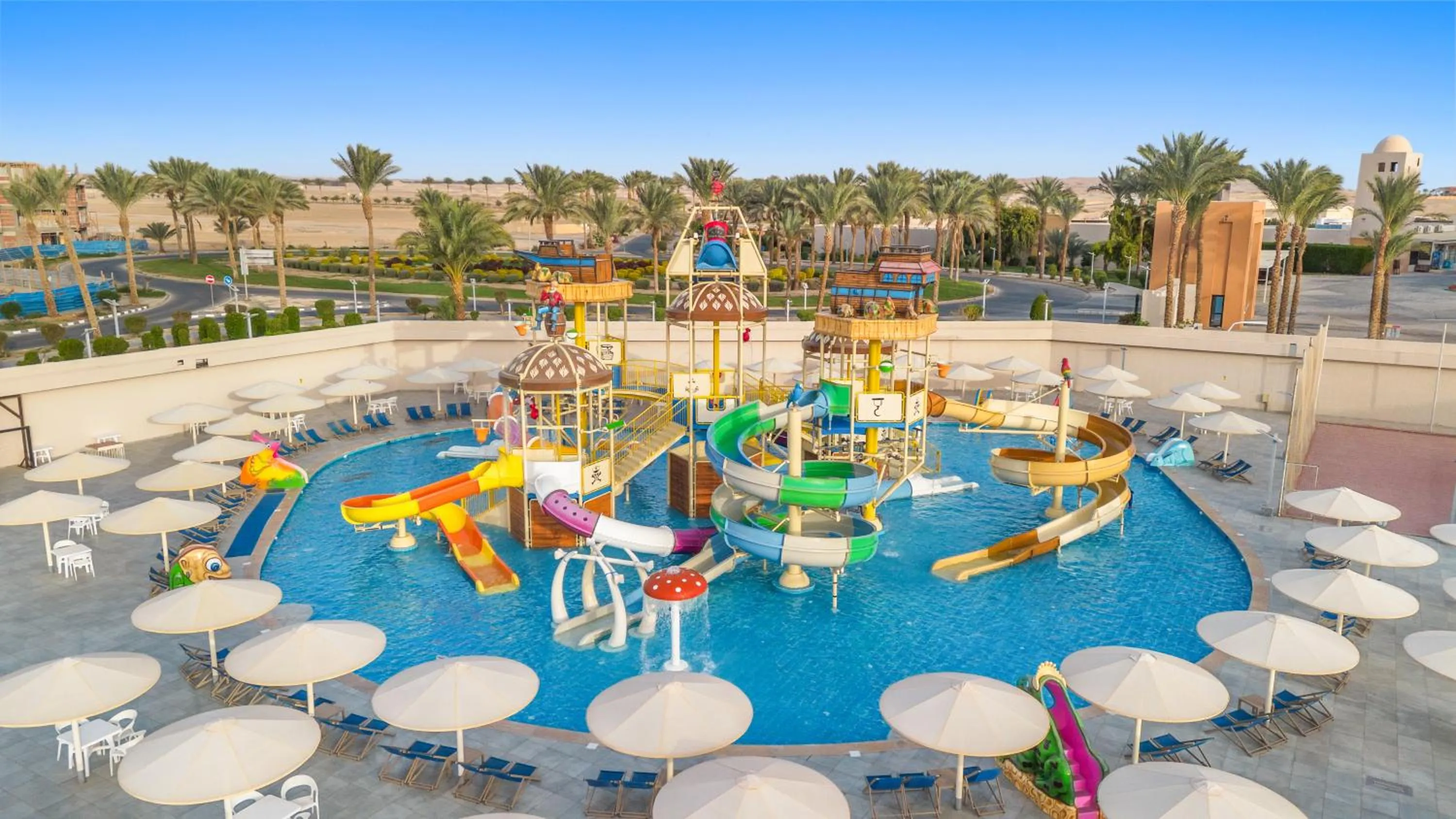 Aqua park in Pickalbatros Sands Port Ghalib