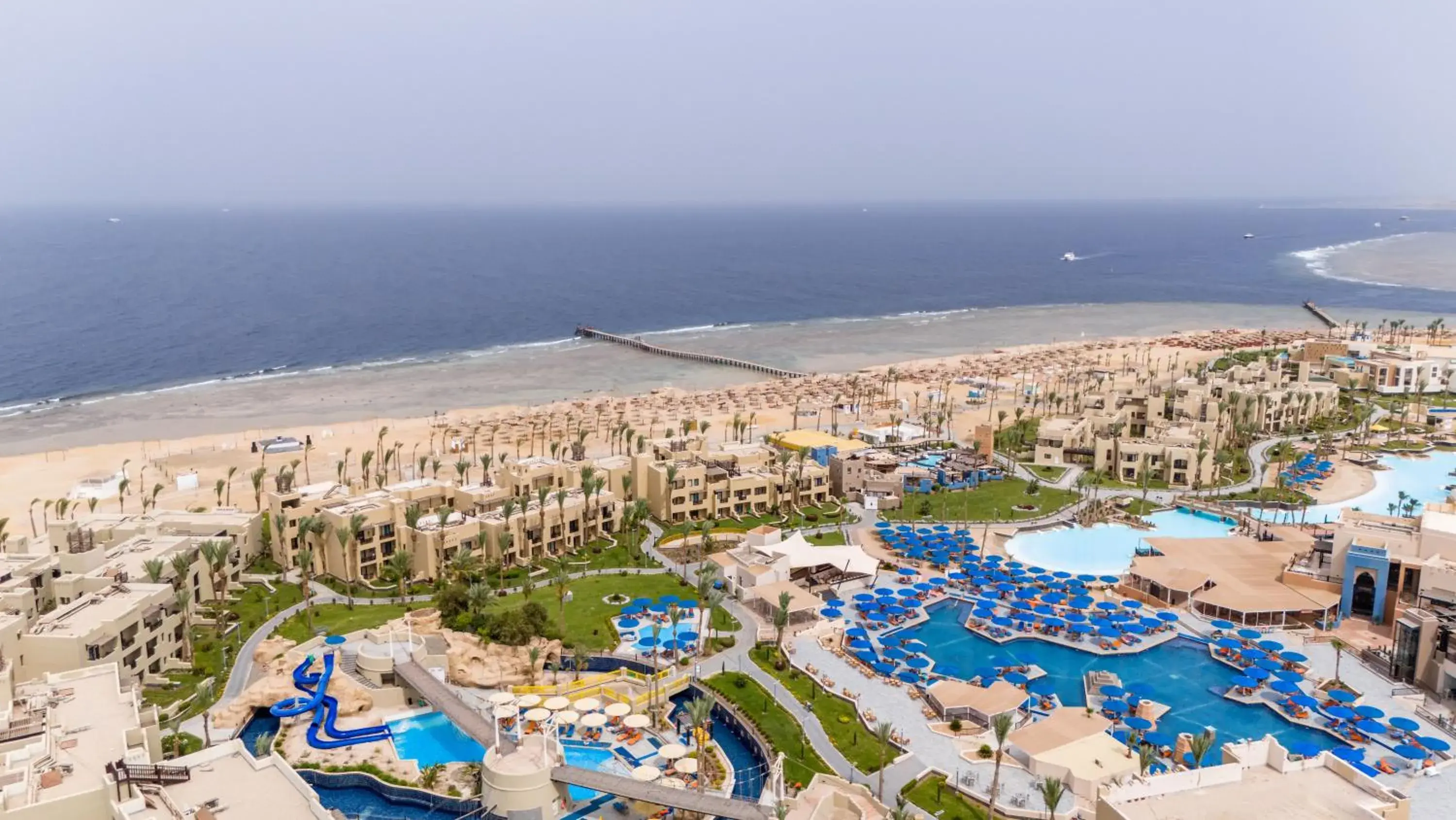 Bird's eye view in Pickalbatros Sands Port Ghalib Bird's eye view in Pickalbatros Sands Port Ghalib
