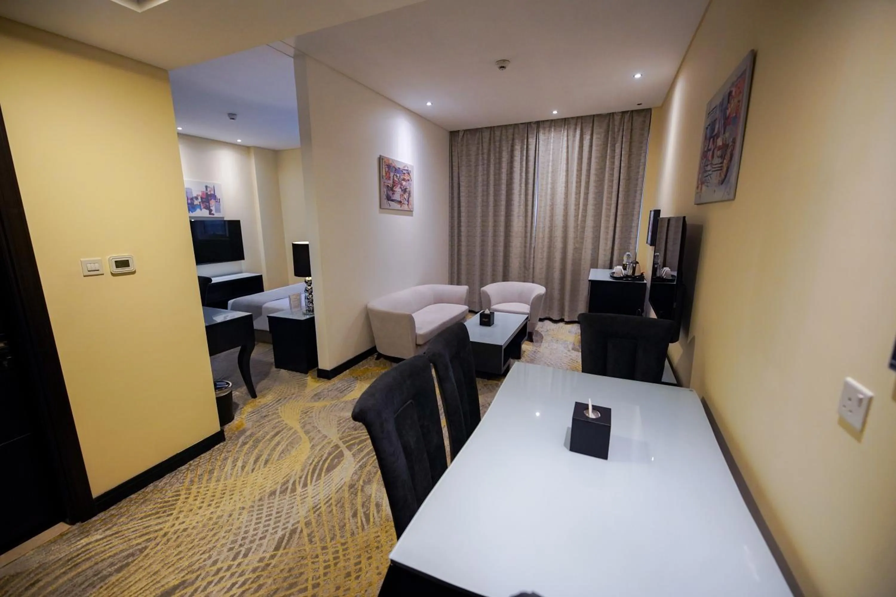 Living room, Bed in Grand Villaggio Hotel Abu Dhabi