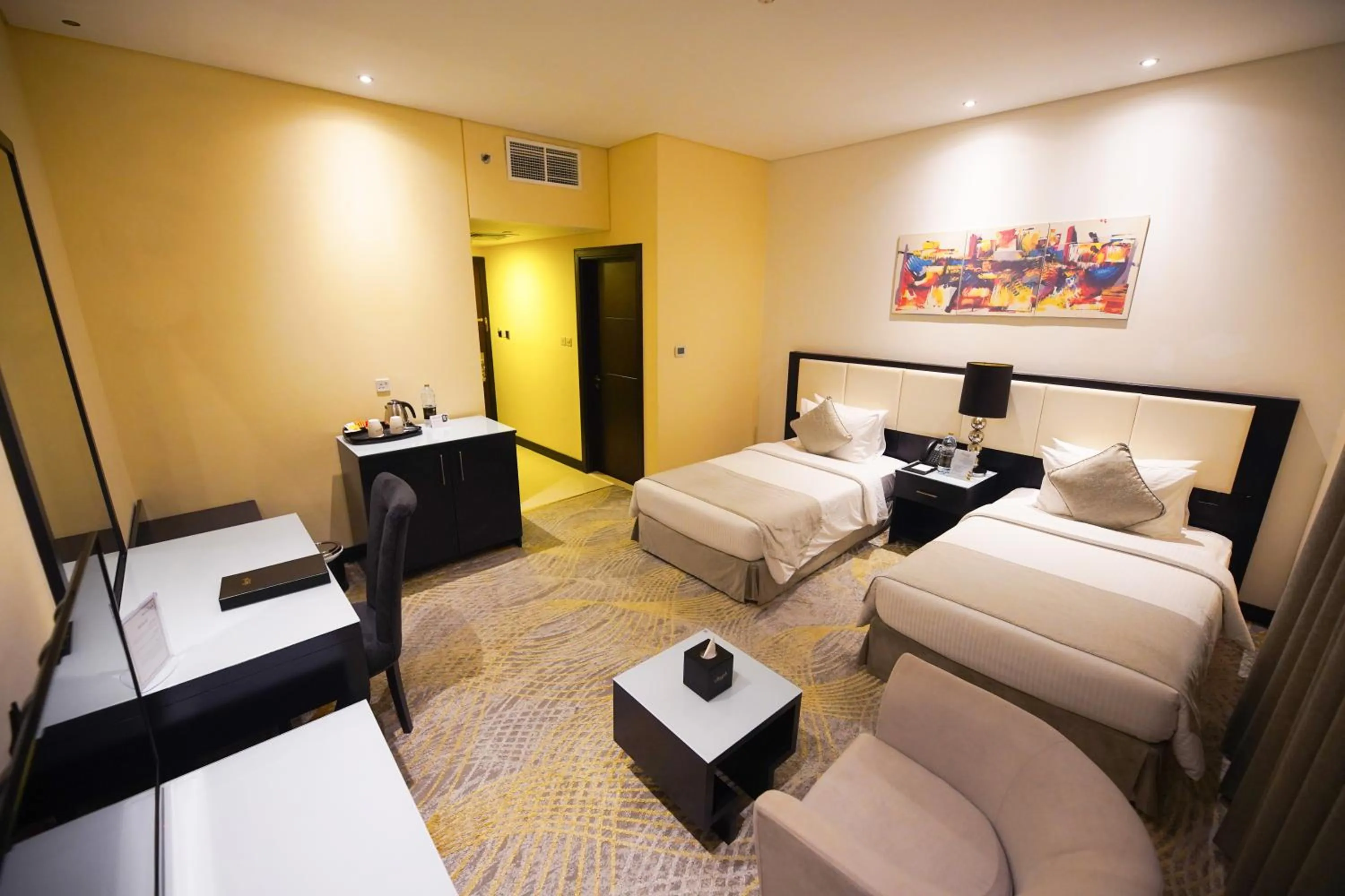 Bed in Grand Villaggio Hotel Abu Dhabi