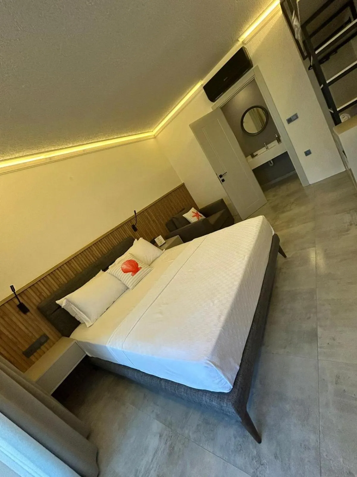 Bed in Naz Liman Otel Bodrum