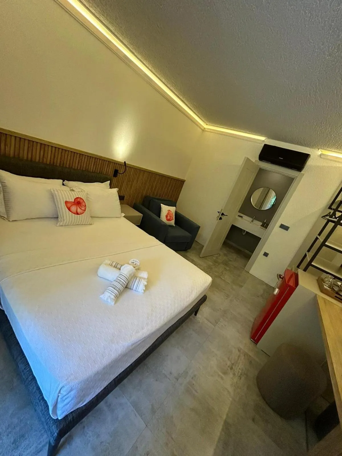 Bed in Naz Liman Otel Bodrum